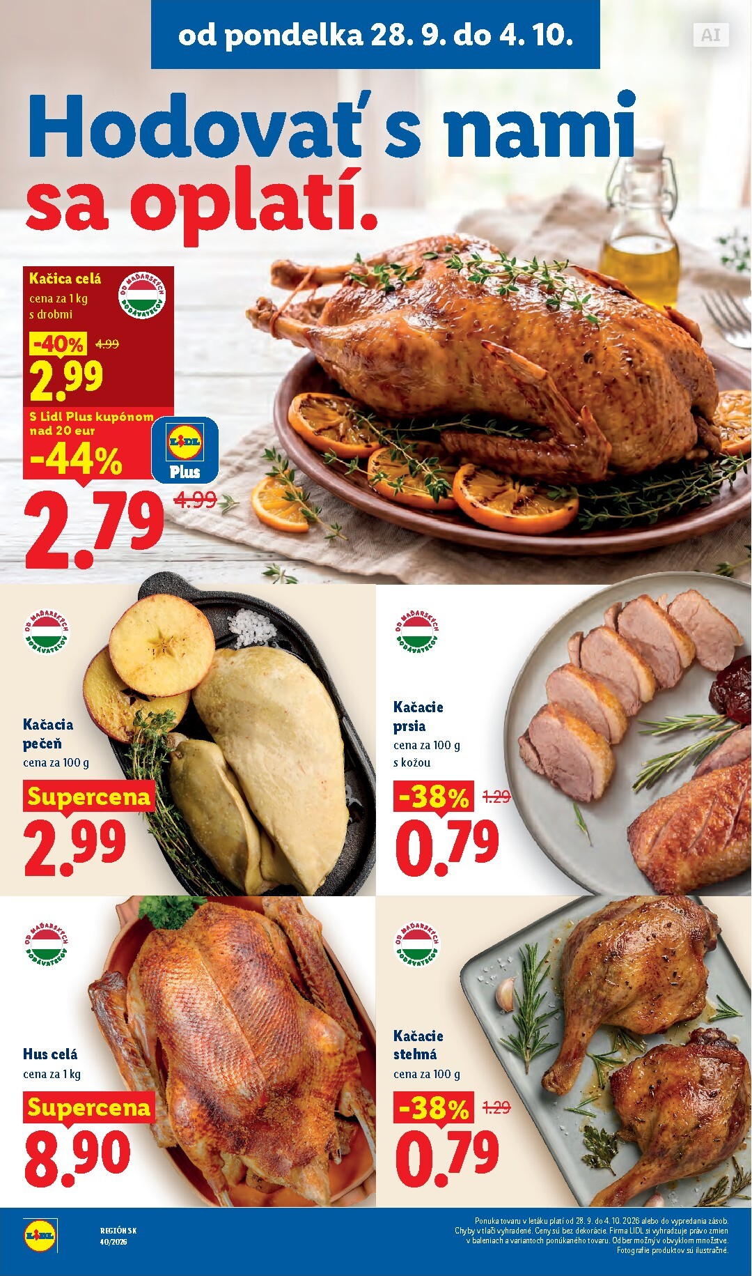lidl - Aktuálny Lidl leták od pondelka, 28.09.2026 do nedele, 04.10.2026 - page: 18
