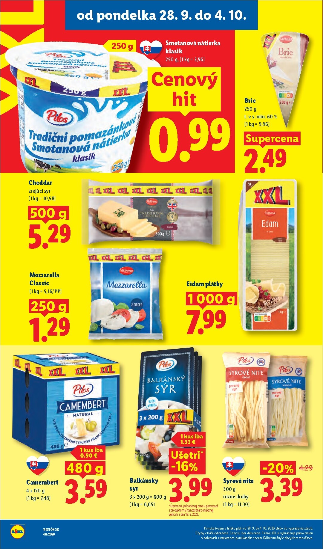 lidl - Aktuálny Lidl leták od pondelka, 28.09.2026 do nedele, 04.10.2026 - page: 28
