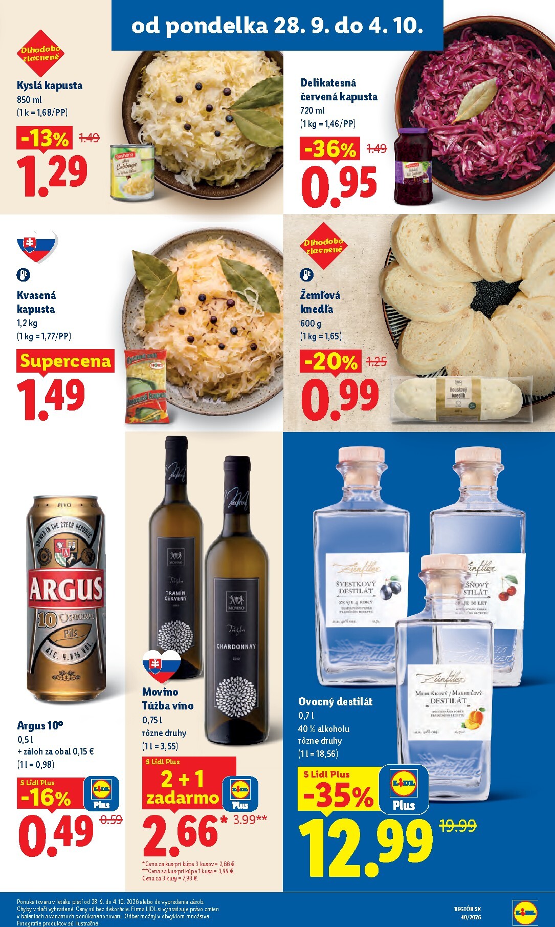 lidl - Aktuálny Lidl leták od pondelka, 28.09.2026 do nedele, 04.10.2026 - page: 19