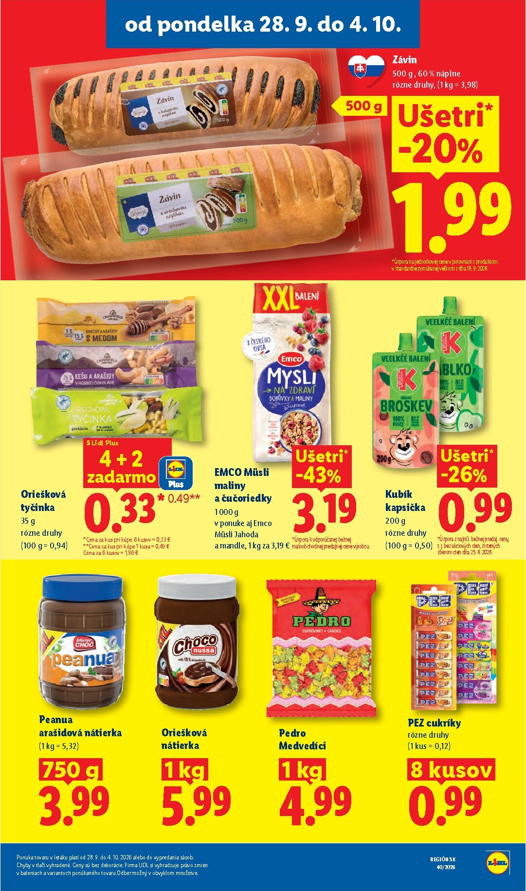 lidl - Aktuálny Lidl leták od pondelka, 28.09.2026 do nedele, 04.10.2026 - page: 33