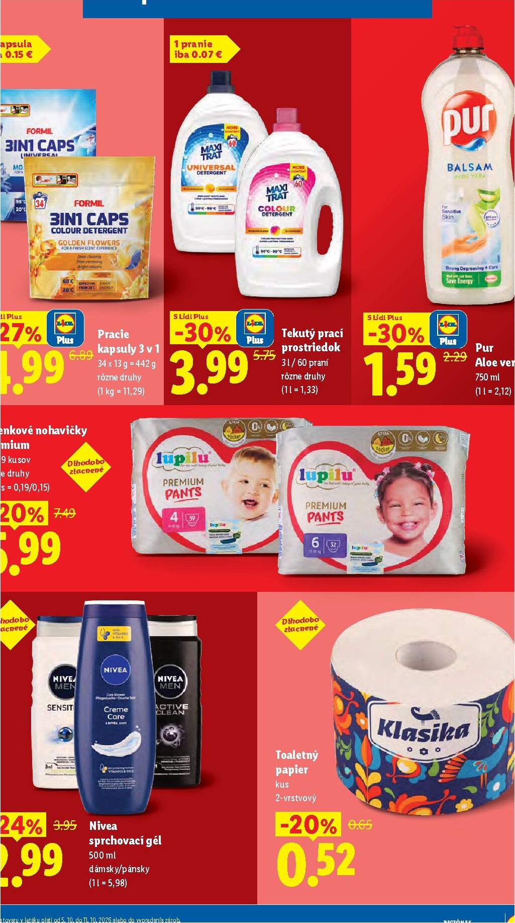 lidl - Nový Lidl - Ešte viac extra akcií leták od pondelka, 05.10.2026 do nedele, 11.10.2026 - page: 3