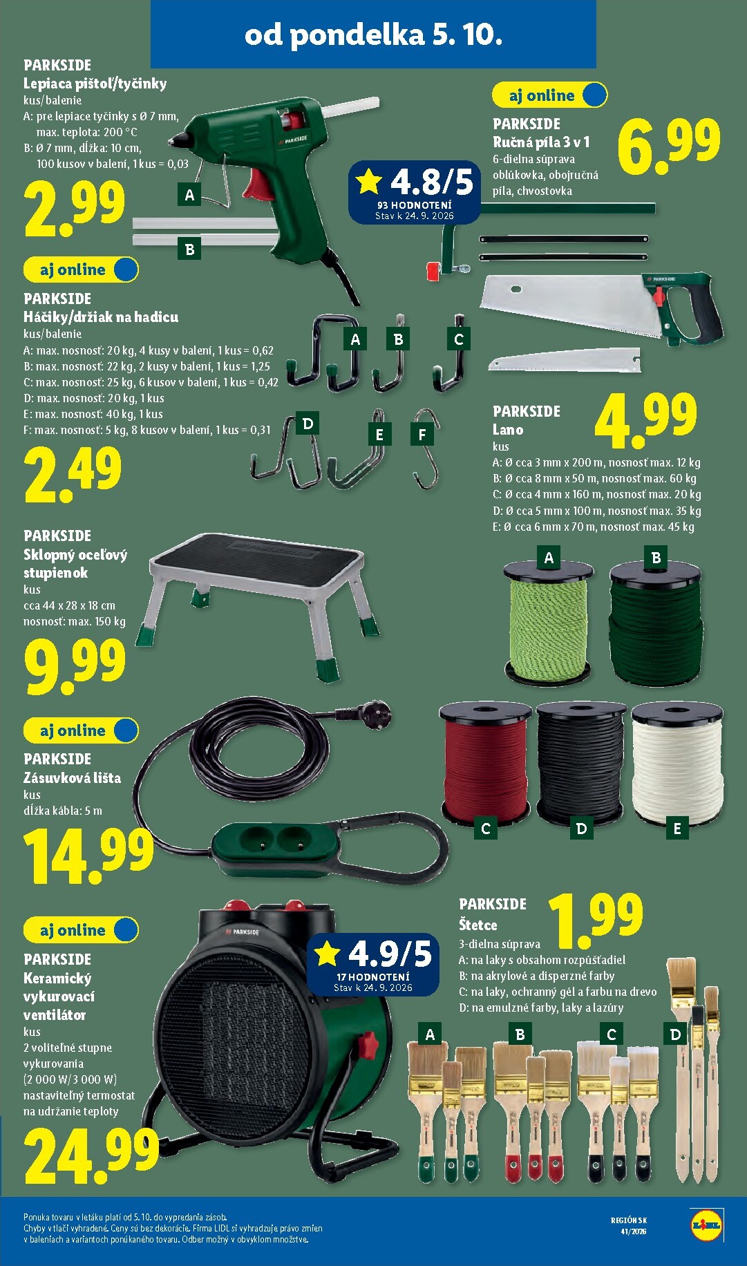 lidl - Nový Lidl leták od pondelka, 05.10.2026 do nedele, 11.10.2026 - page: 57