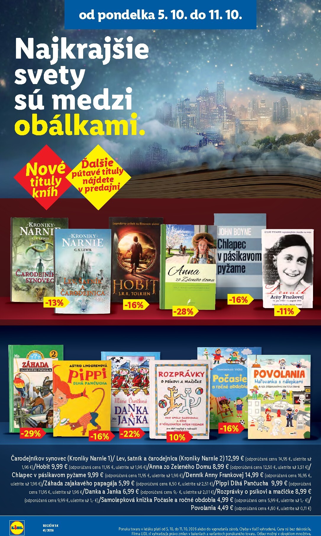 lidl - Nový Lidl leták od pondelka, 05.10.2026 do nedele, 11.10.2026 - page: 60