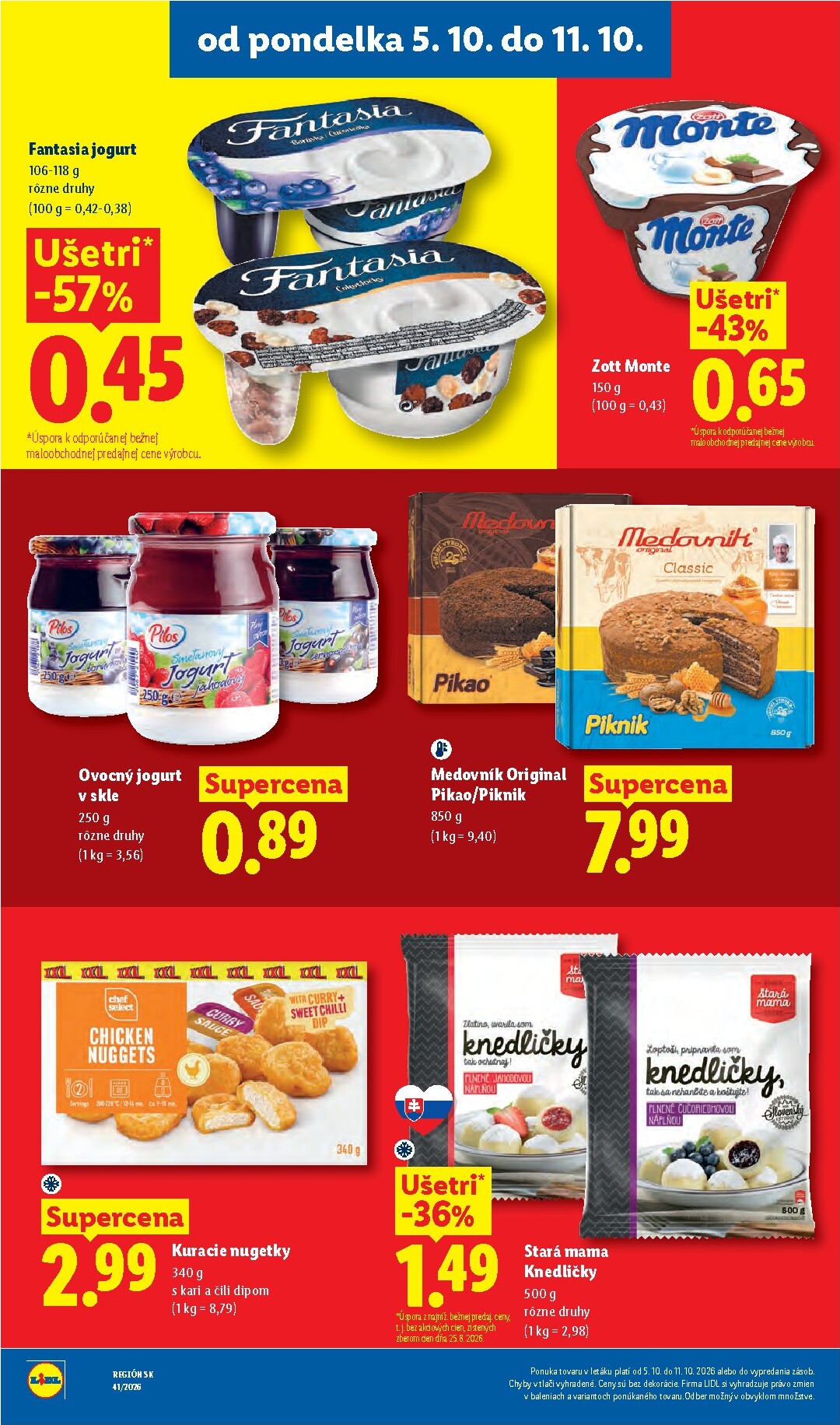 lidl - Nový Lidl leták od pondelka, 05.10.2026 do nedele, 11.10.2026 - page: 36