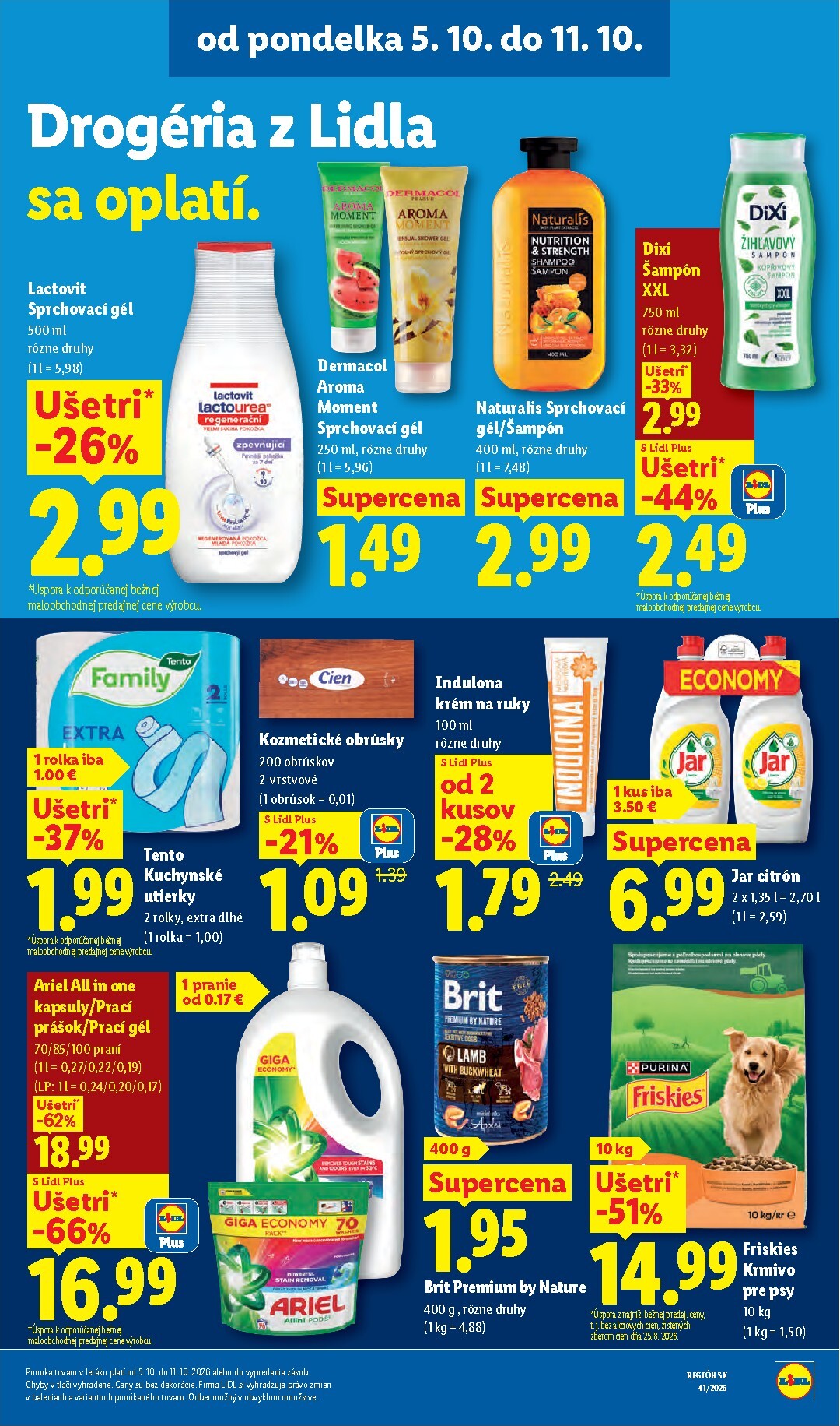 lidl - Nový Lidl leták od pondelka, 05.10.2026 do nedele, 11.10.2026 - page: 42
