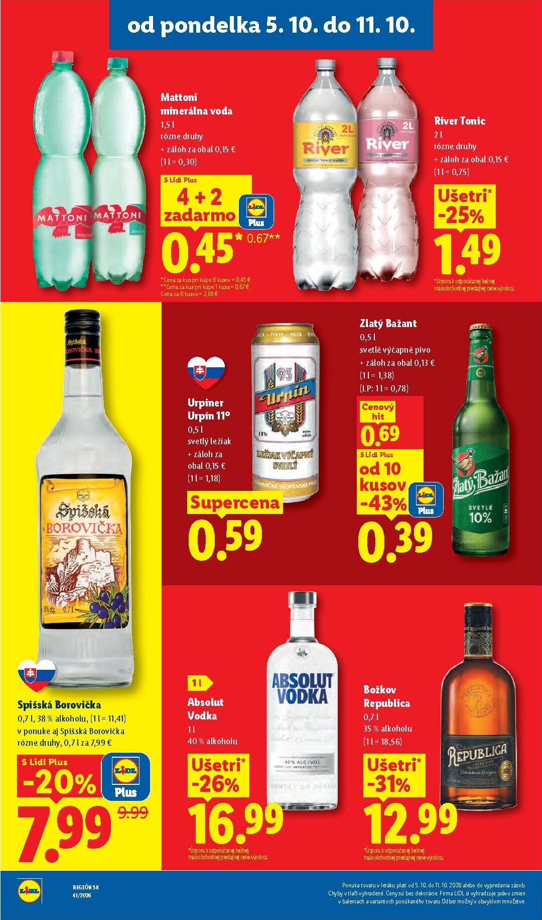 lidl - Nový Lidl leták od pondelka, 05.10.2026 do nedele, 11.10.2026 - page: 39