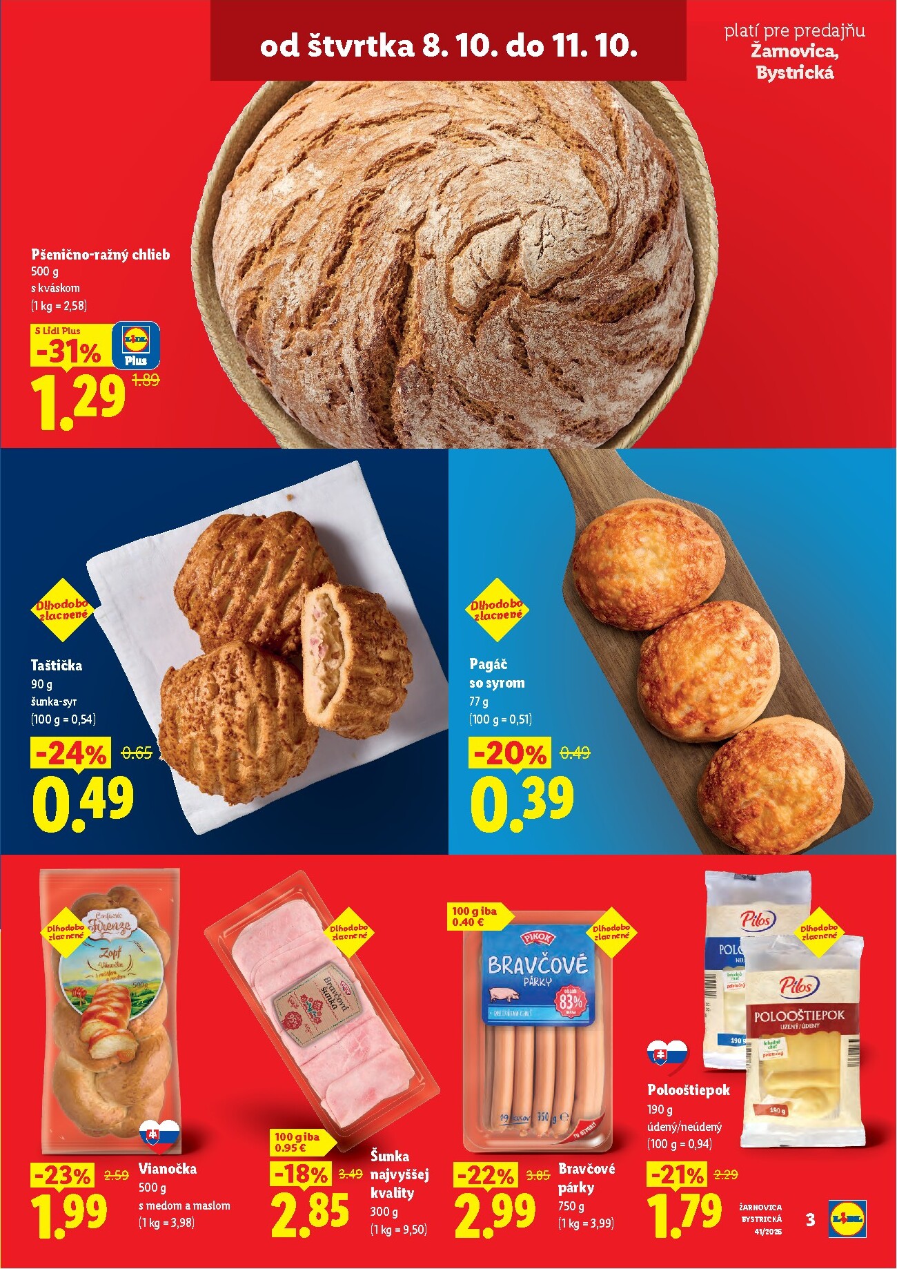 lidl - Nový Lidl - Nová predajňa v Žarnovici leták od štvrtka, 08.10.2026 do nedele, 11.10.2026 - page: 3