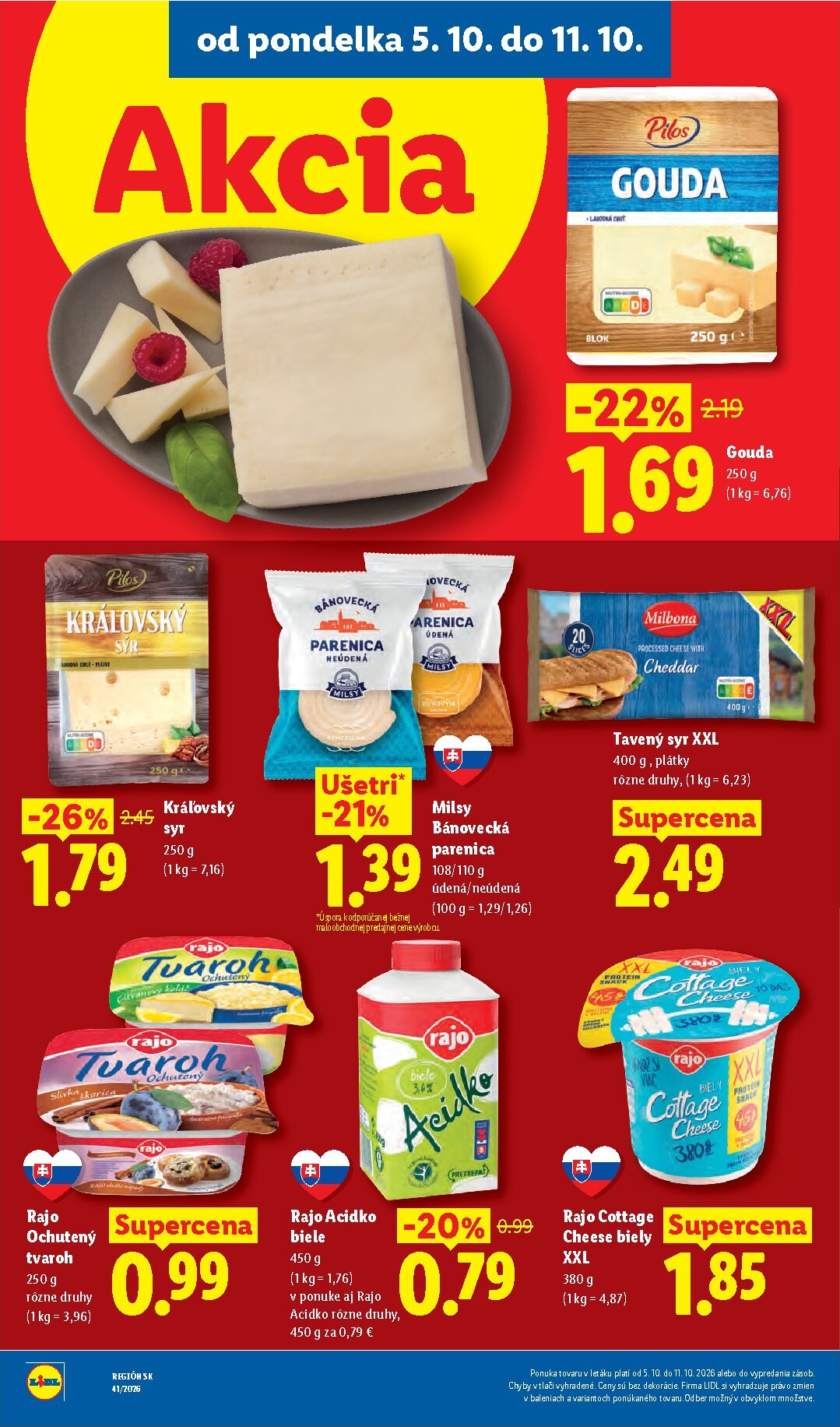 lidl - Aktuálny Lidl leták od pondelka, 05.10.2026 do nedele, 11.10.2026 - page: 36