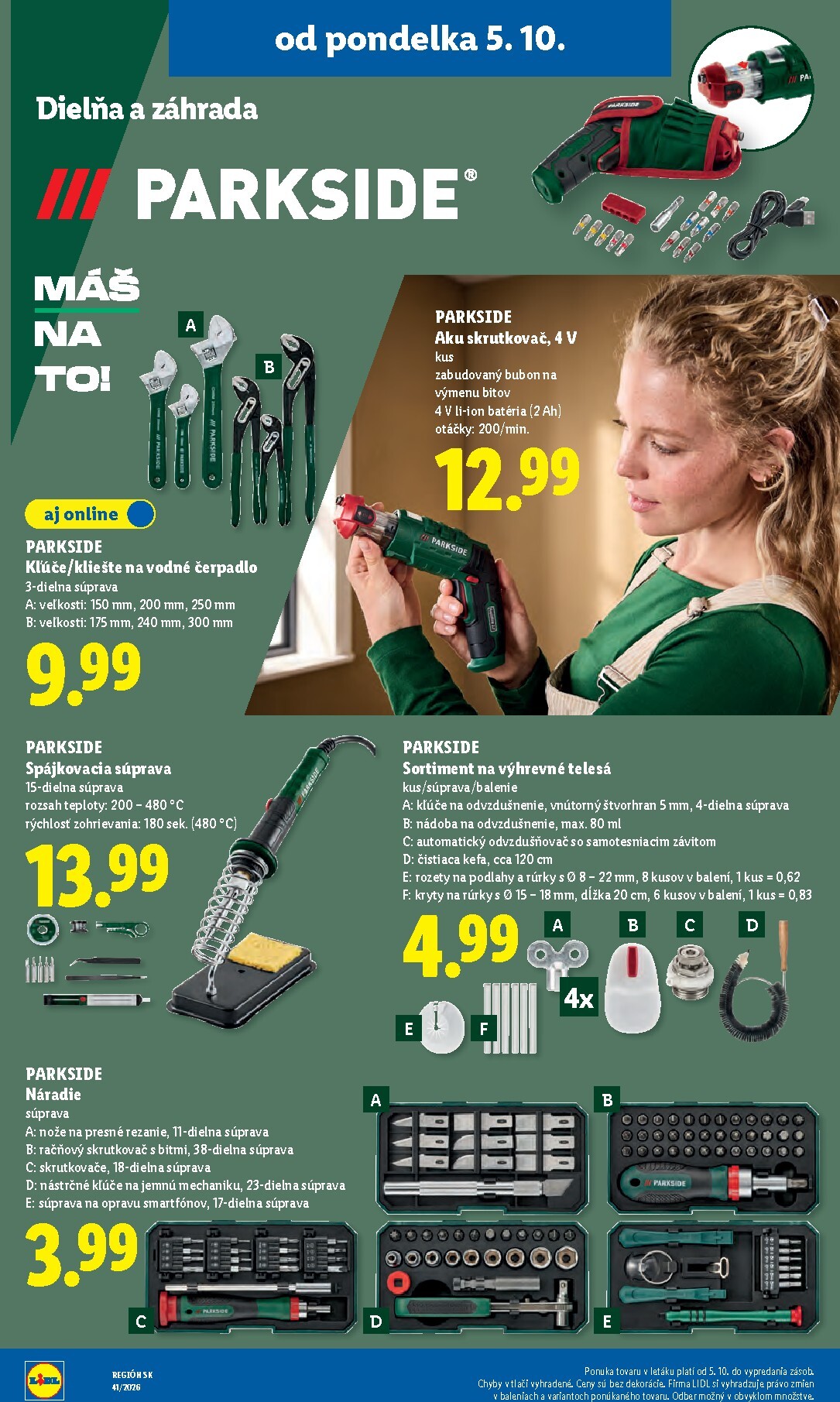 lidl - Aktuálny Lidl leták od pondelka, 05.10.2026 do nedele, 11.10.2026 - page: 60