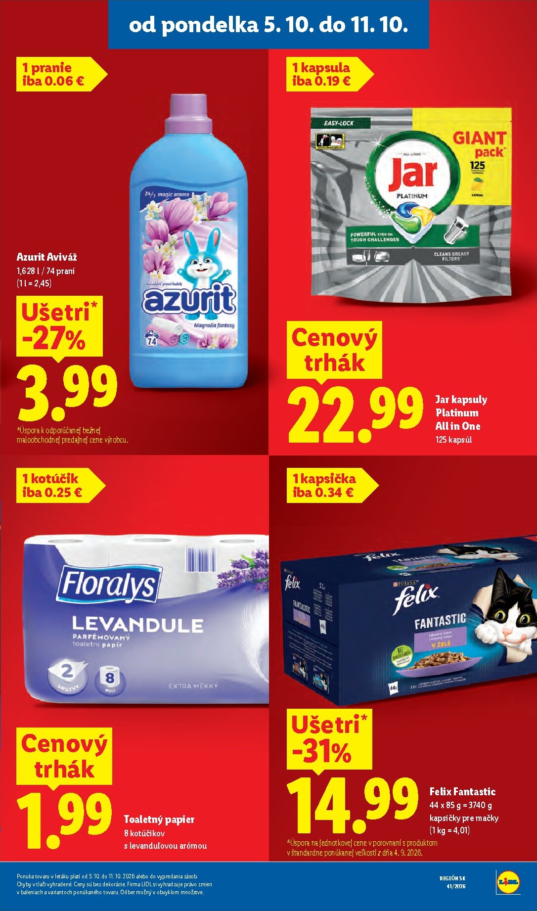 lidl - Aktuálny Lidl leták od pondelka, 05.10.2026 do nedele, 11.10.2026 - page: 23