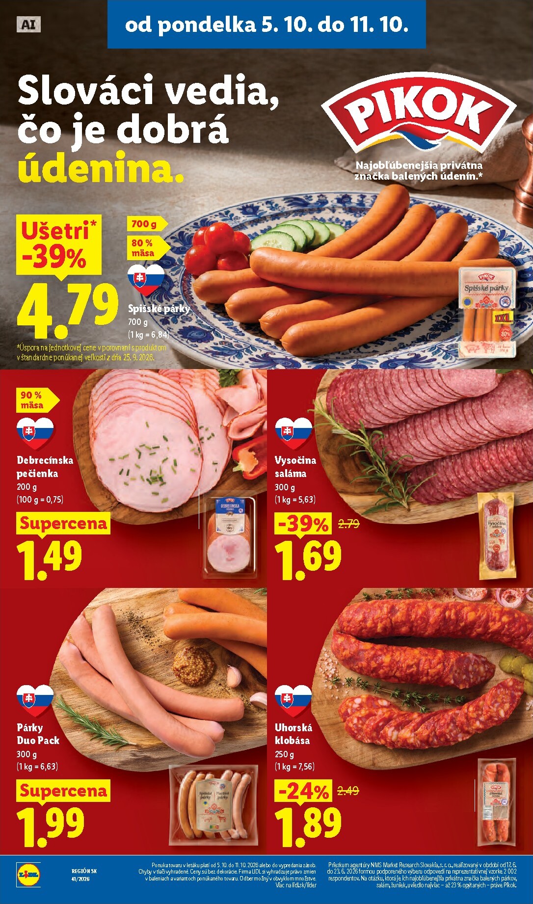 lidl - Aktuálny Lidl leták od pondelka, 05.10.2026 do nedele, 11.10.2026 - page: 18