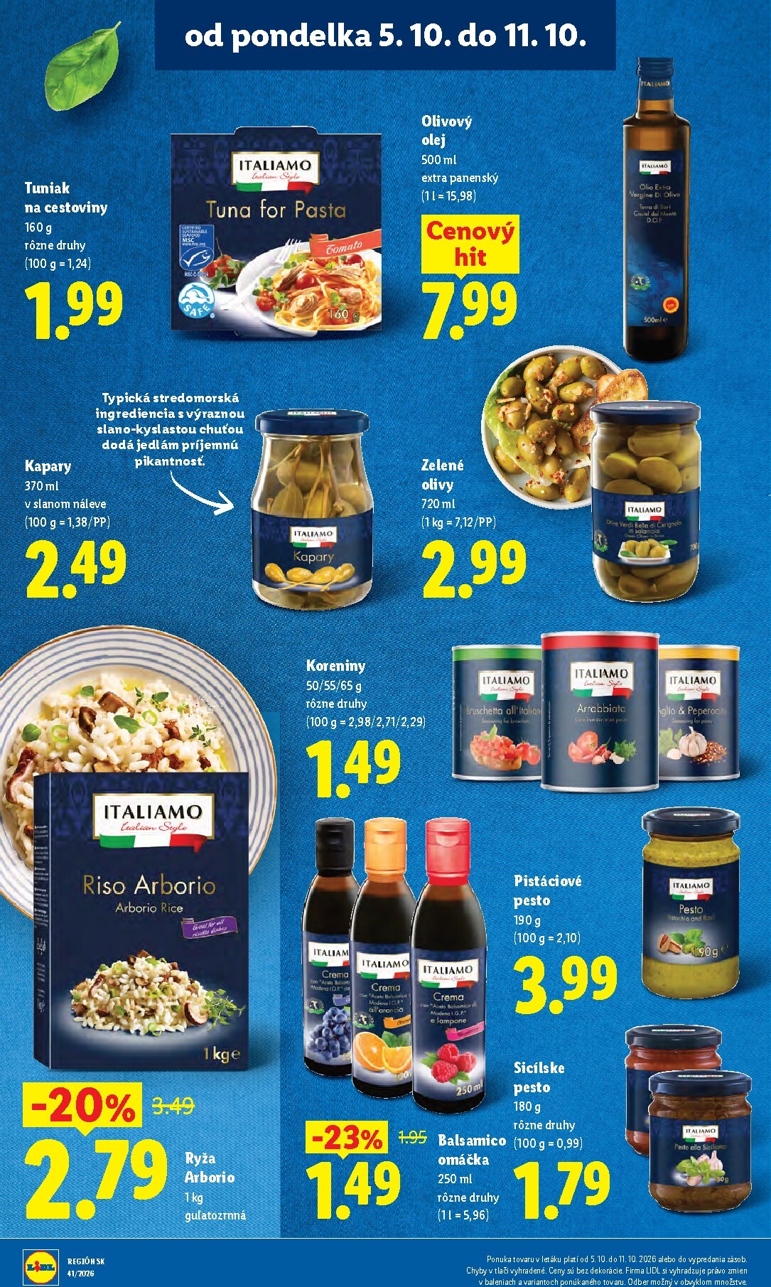 lidl - Aktuálny Lidl leták od pondelka, 05.10.2026 do nedele, 11.10.2026 - page: 32