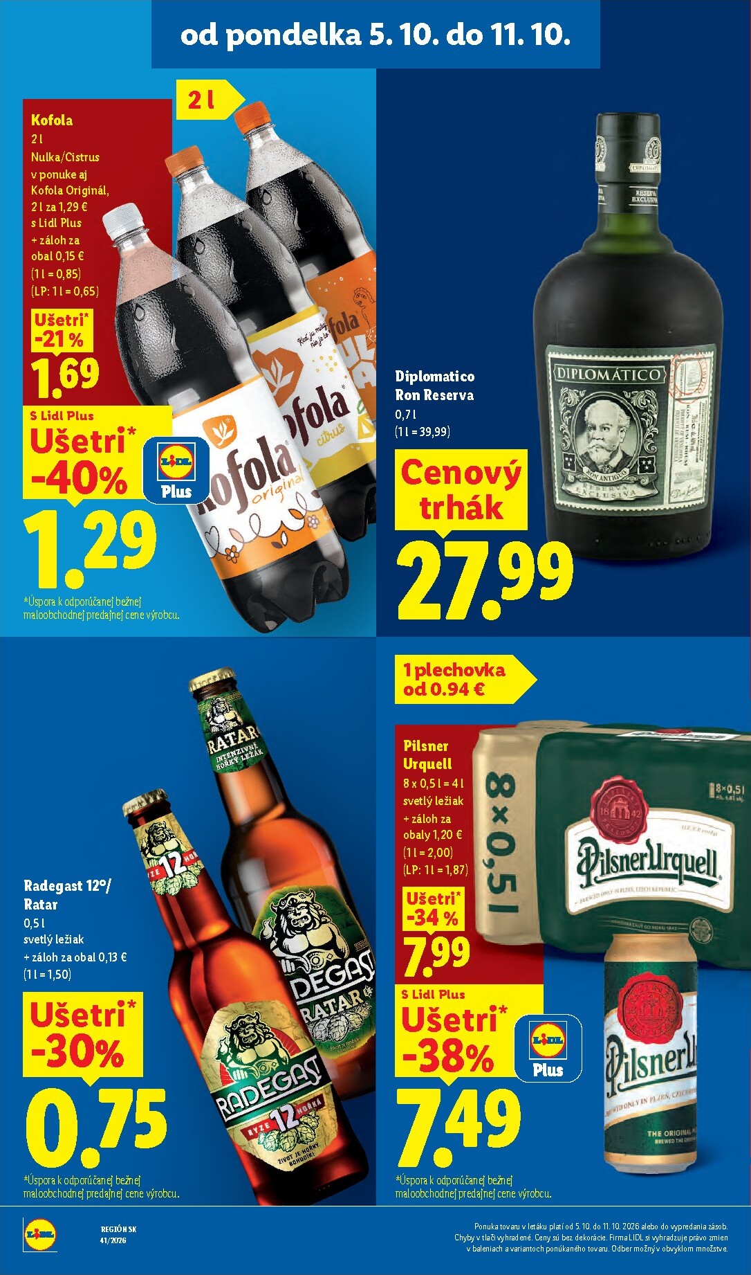 lidl - Aktuálny Lidl leták od pondelka, 05.10.2026 do nedele, 11.10.2026 - page: 22