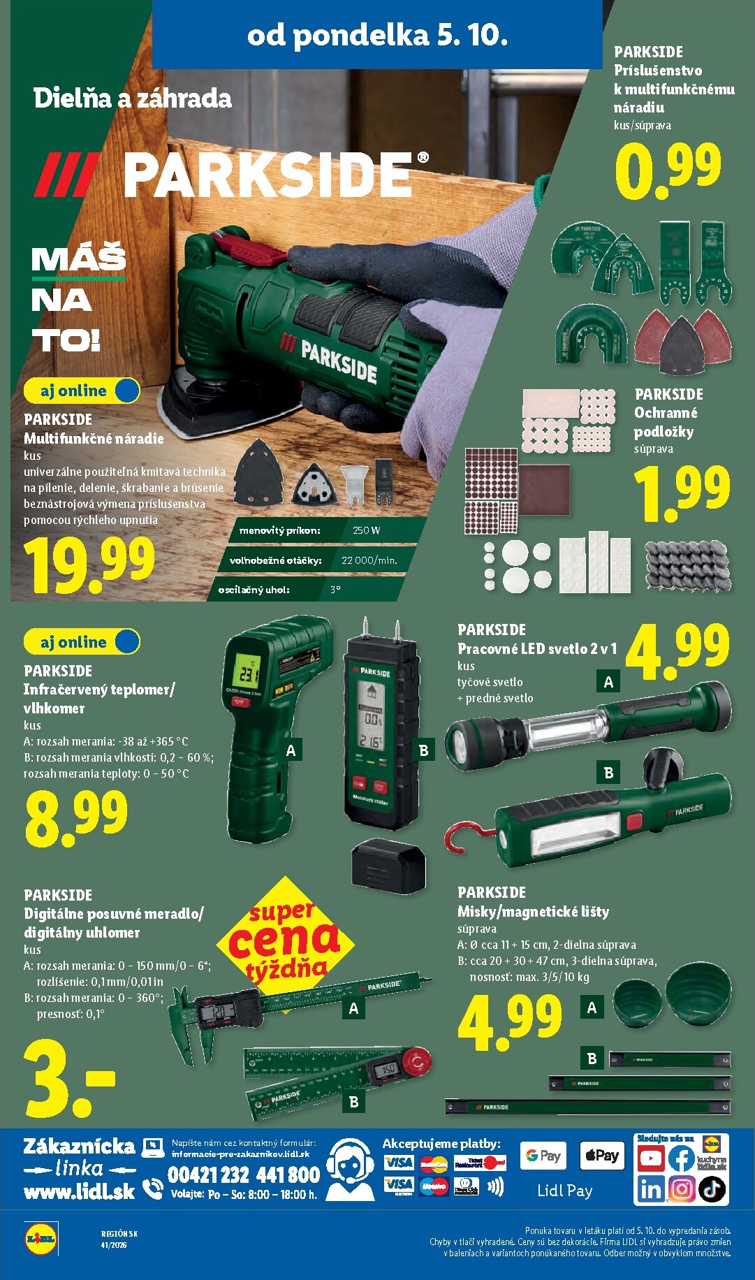 lidl - Aktuálny Lidl leták od pondelka, 05.10.2026 do nedele, 11.10.2026 - page: 58