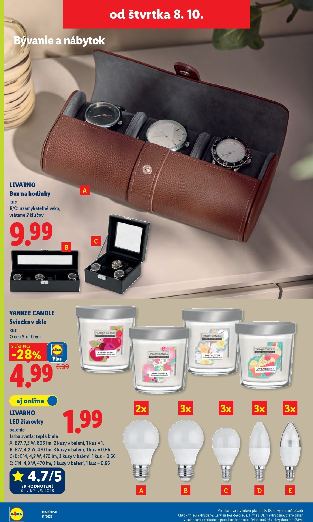 lidl - Aktuálny Lidl leták od pondelka, 05.10.2026 do nedele, 11.10.2026 - page: 82