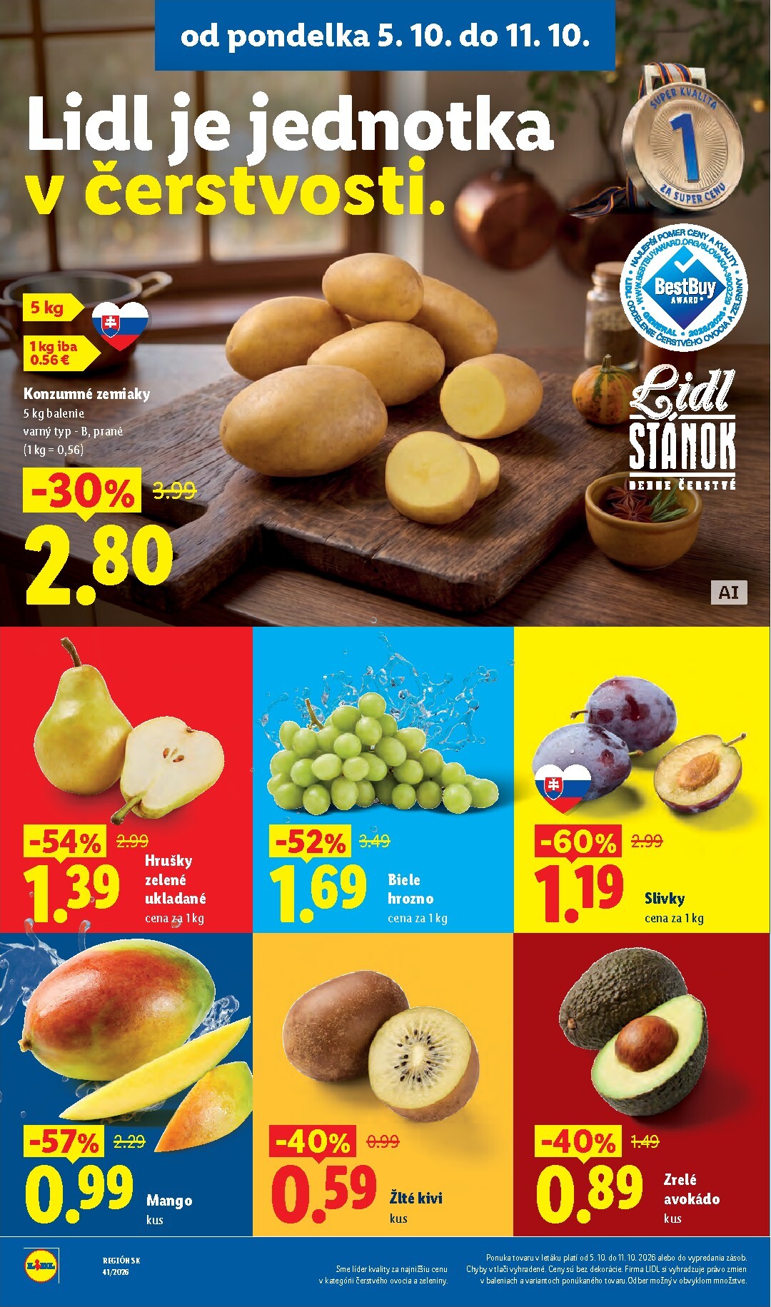 lidl - Aktuálny Lidl leták od pondelka, 05.10.2026 do nedele, 11.10.2026 - page: 12