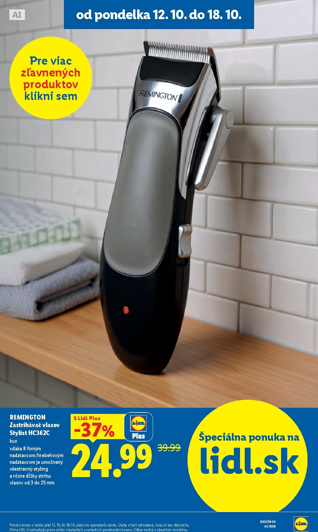 lidl - Nový Lidl leták od pondelka, 12.10.2026 do nedele, 18.10.2026 - page: 79
