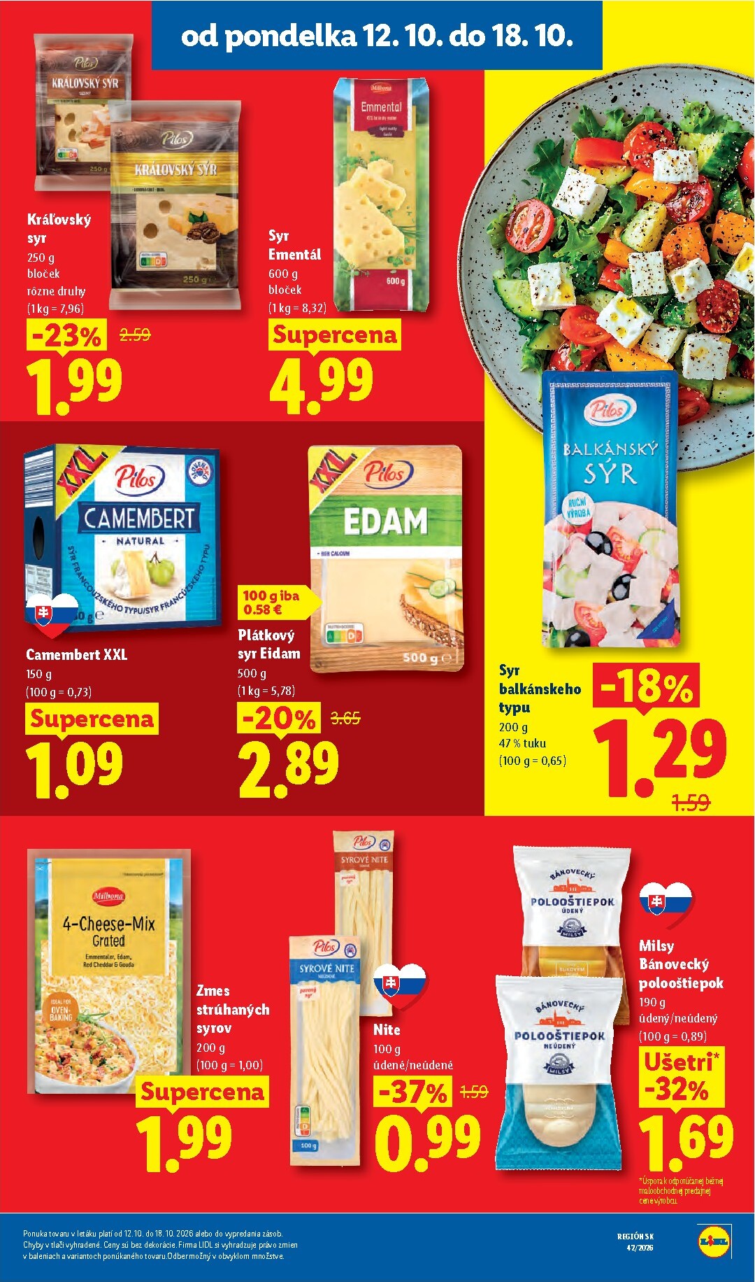 lidl - Nový Lidl leták od pondelka, 12.10.2026 do nedele, 18.10.2026 - page: 51