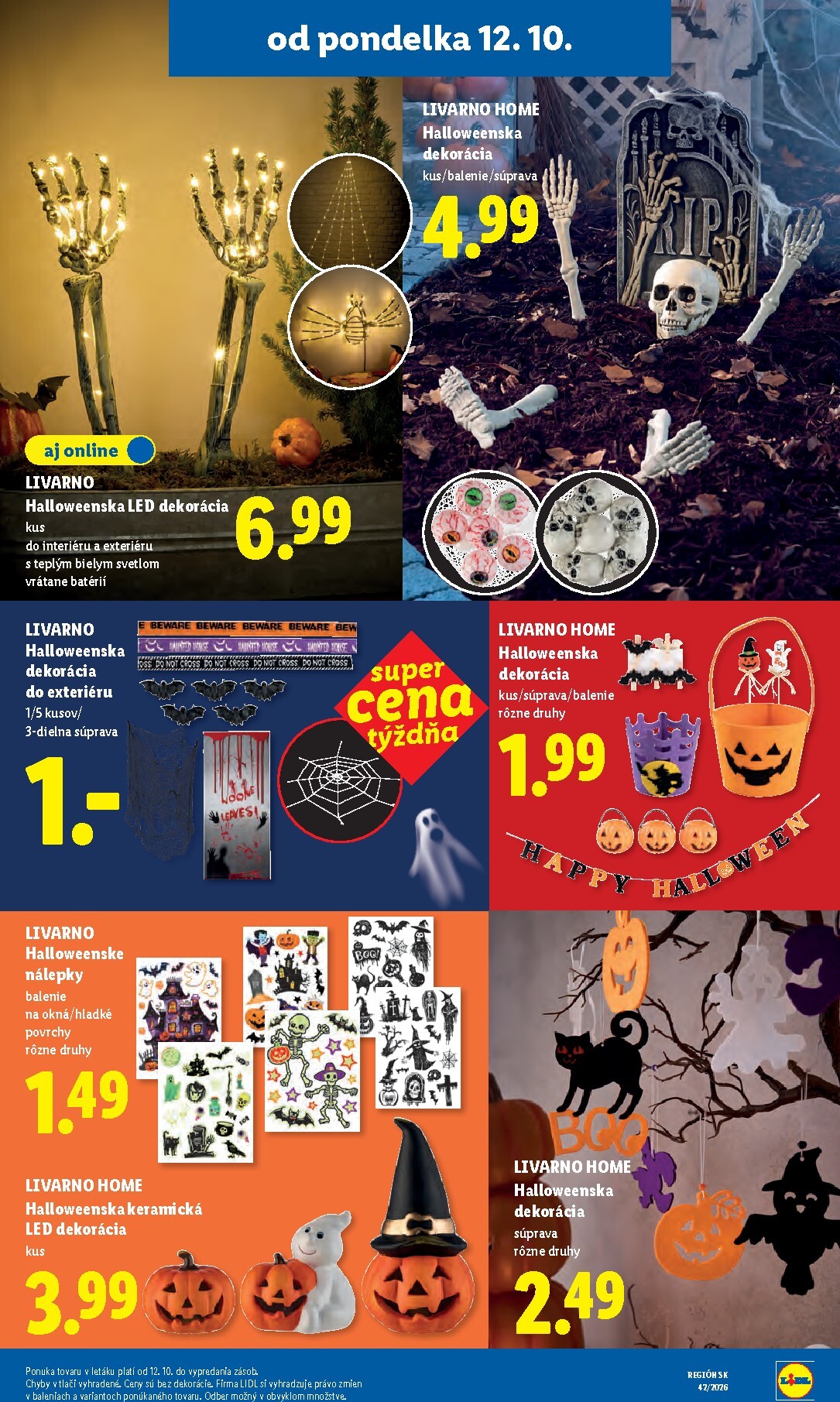 lidl - Nový Lidl leták od pondelka, 12.10.2026 do nedele, 18.10.2026 - page: 48