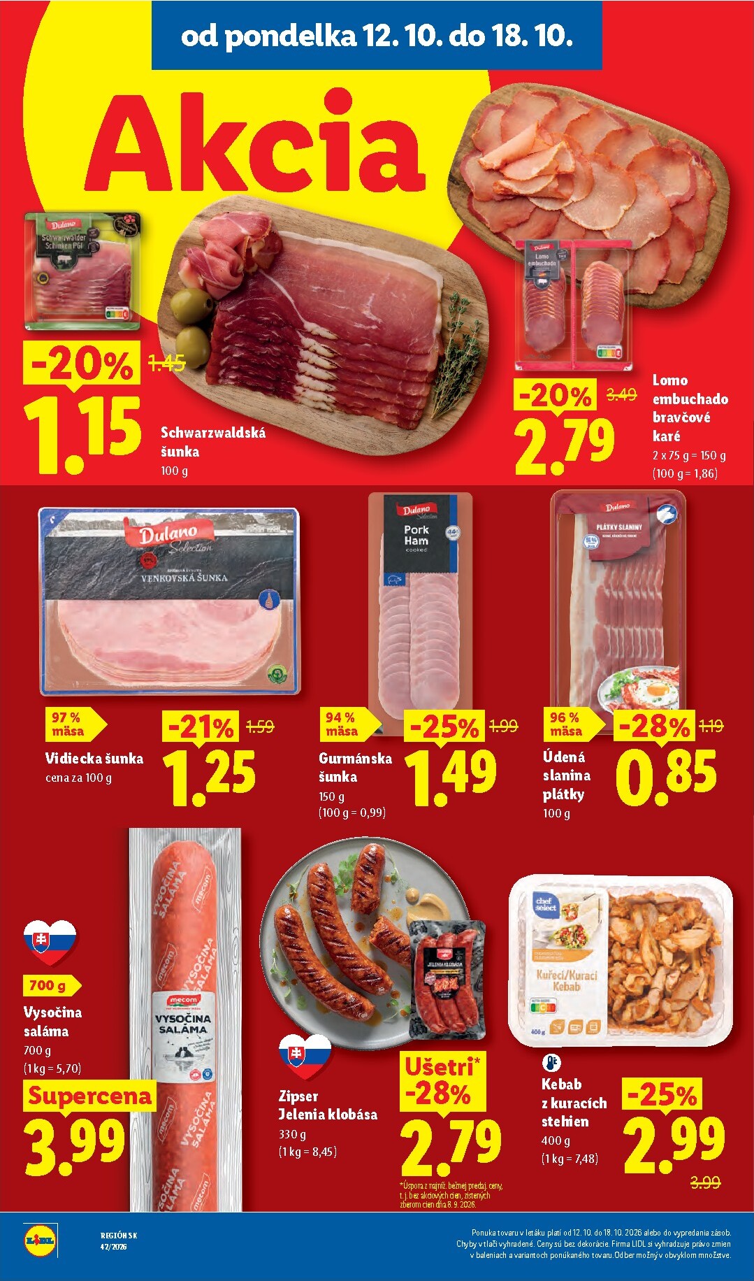 lidl - Nový Lidl leták od pondelka, 12.10.2026 do nedele, 18.10.2026 - page: 50