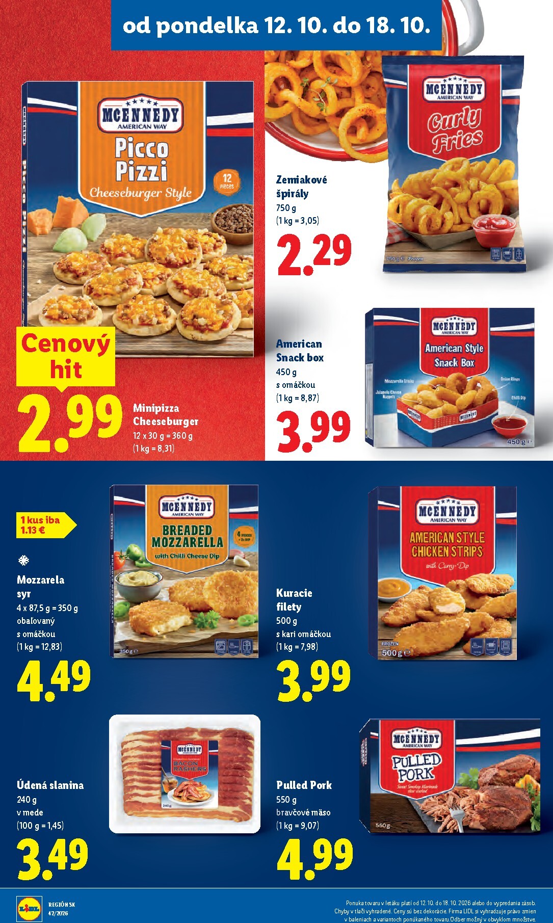 lidl - Nový Lidl leták od pondelka, 12.10.2026 do nedele, 18.10.2026 - page: 26