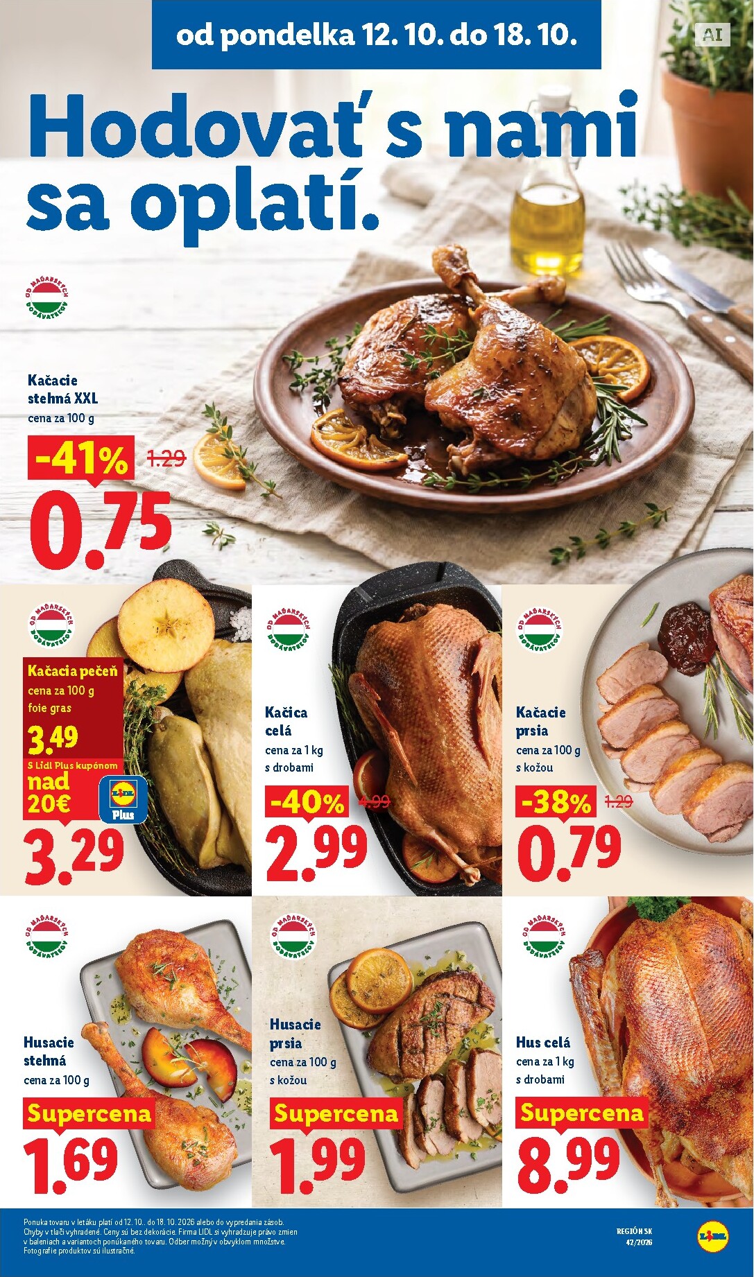 lidl - Nový Lidl leták od pondelka, 12.10.2026 do nedele, 18.10.2026 - page: 14