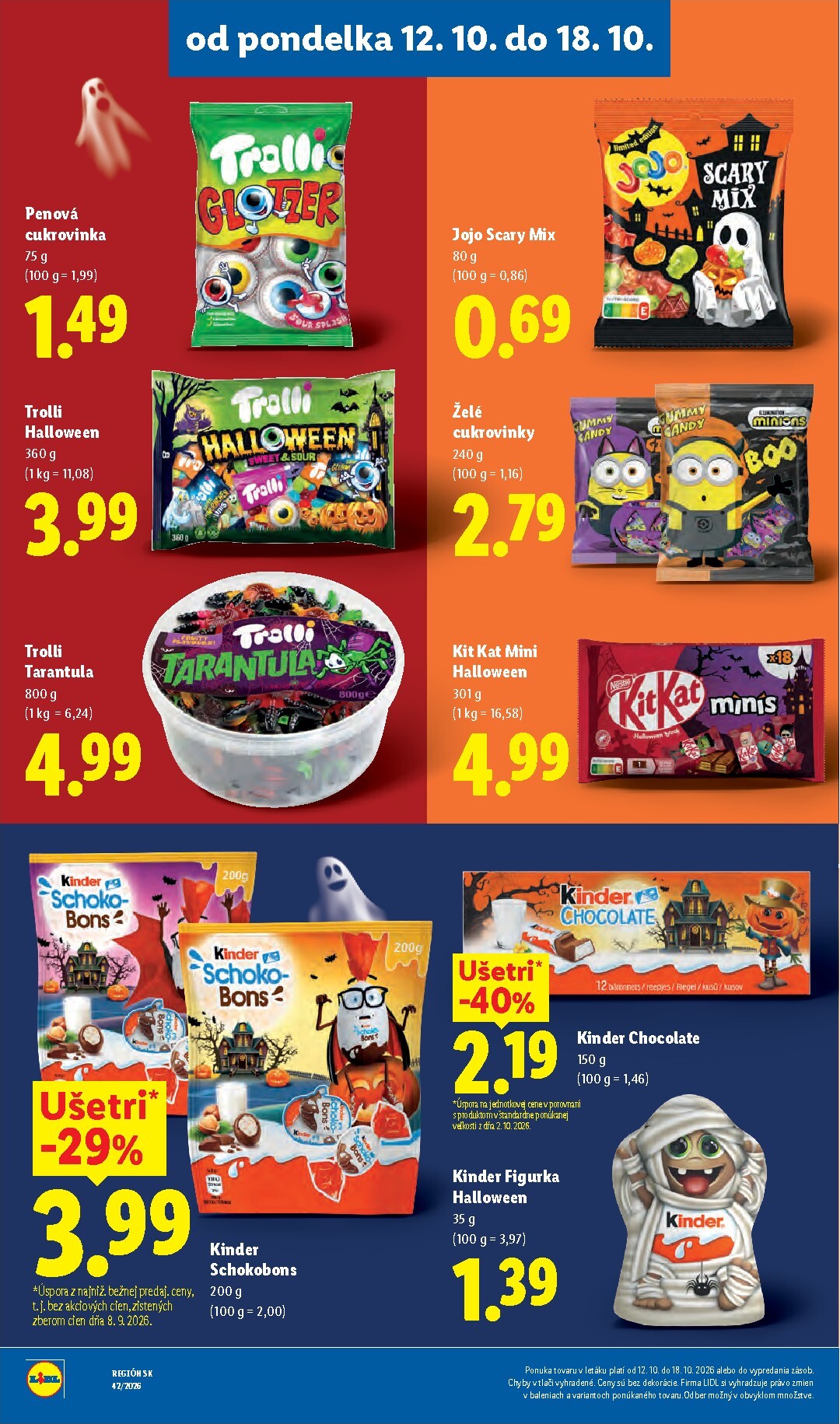 lidl - Nový Lidl leták od pondelka, 12.10.2026 do nedele, 18.10.2026 - page: 40