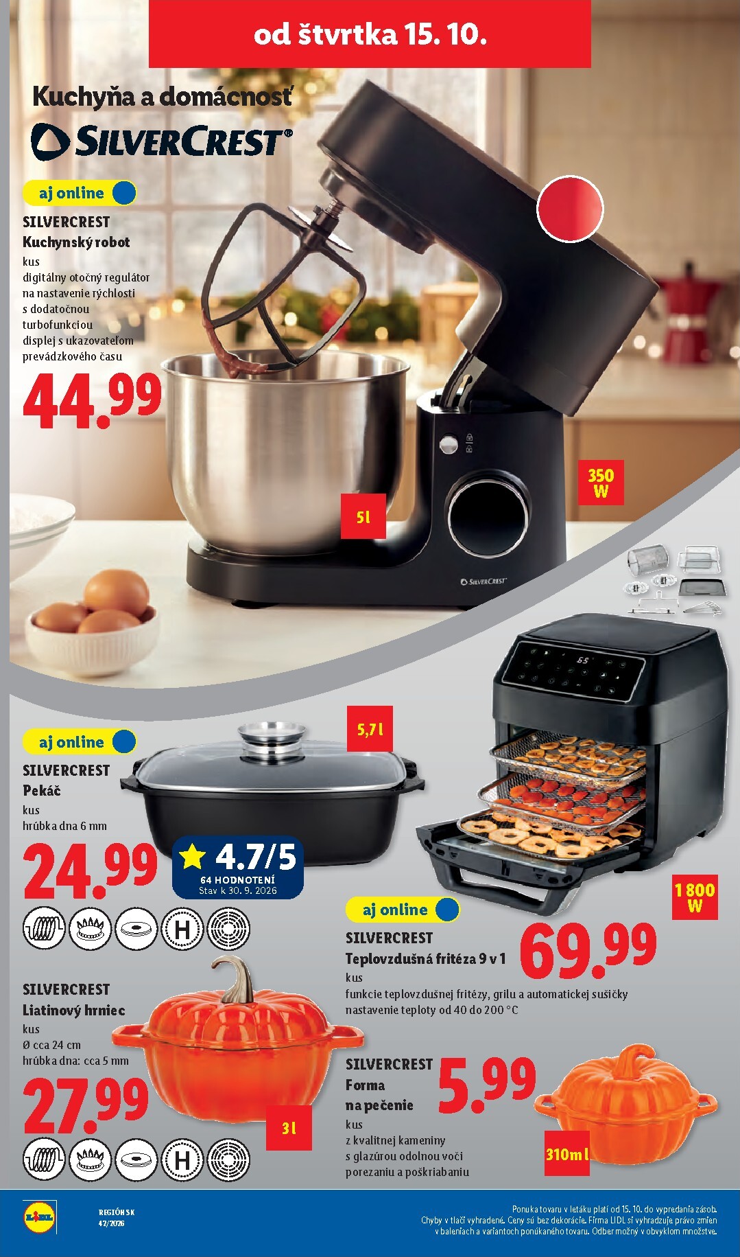 lidl - Nový Lidl leták od pondelka, 12.10.2026 do nedele, 18.10.2026 - page: 114