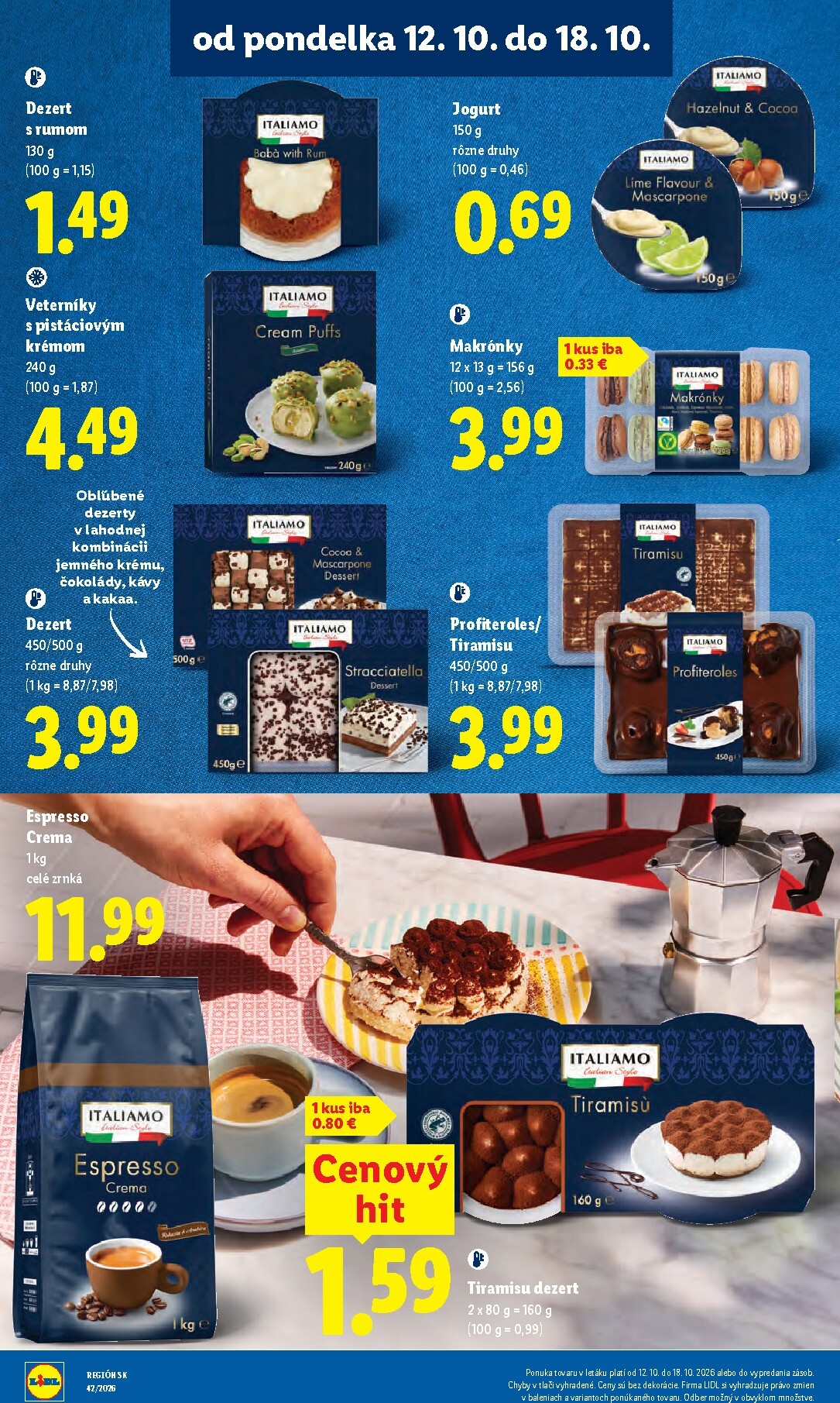 lidl - Nový Lidl leták od pondelka, 12.10.2026 do nedele, 18.10.2026 - page: 34