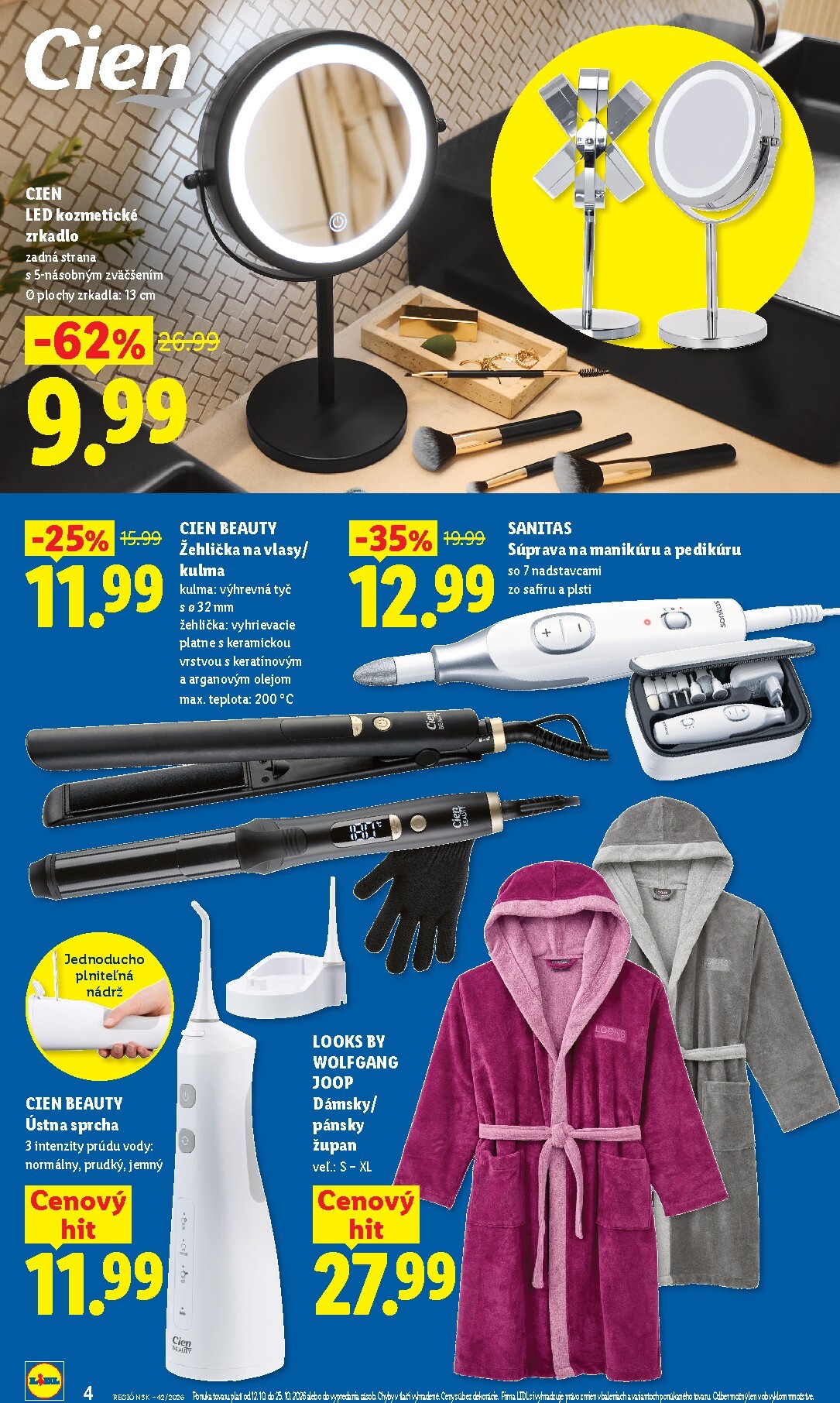 lidl - Aktuálny Lidl - Online magazín leták od pondelka, 12.10.2026 do nedele, 25.10.2026 - page: 4