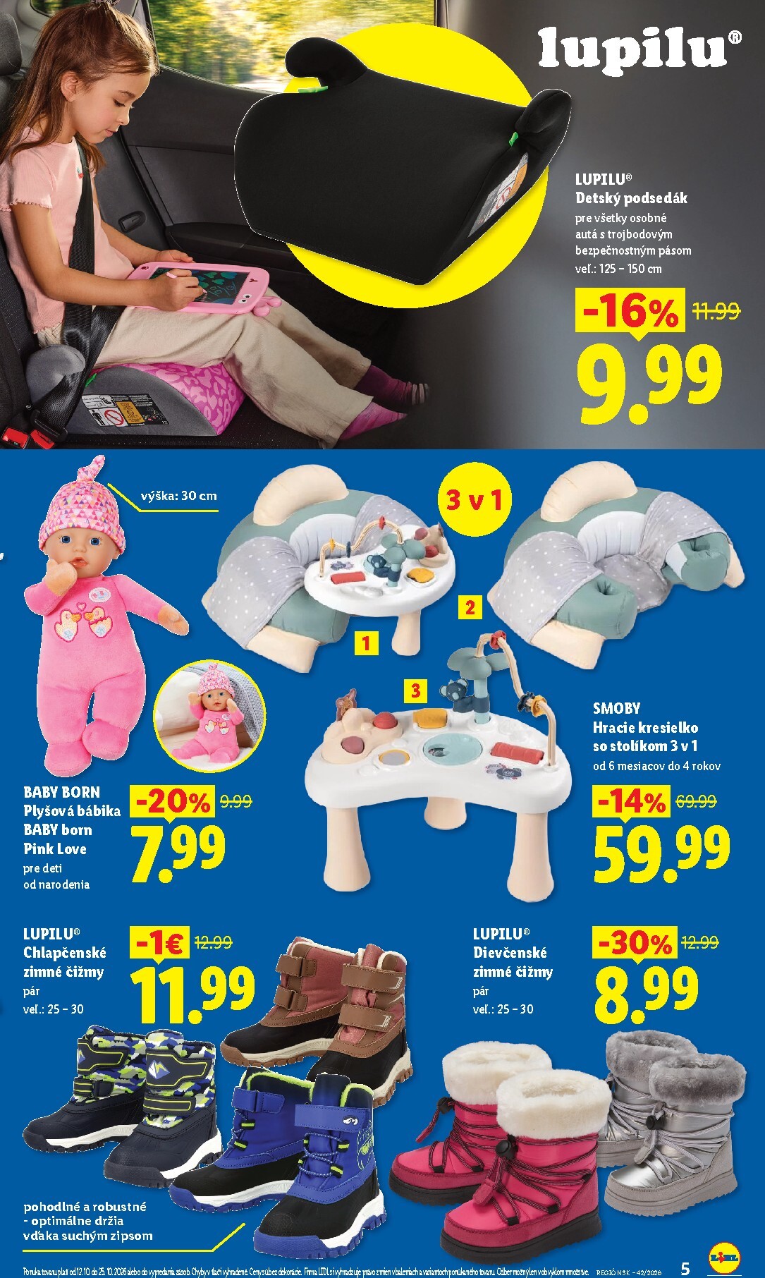lidl - Aktuálny Lidl - Online magazín leták od pondelka, 12.10.2026 do nedele, 25.10.2026 - page: 5