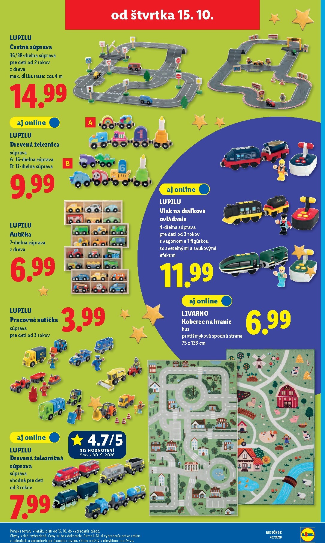 lidl - Aktuálny Lidl leták od pondelka, 12.10.2026 do nedele, 18.10.2026 - page: 121