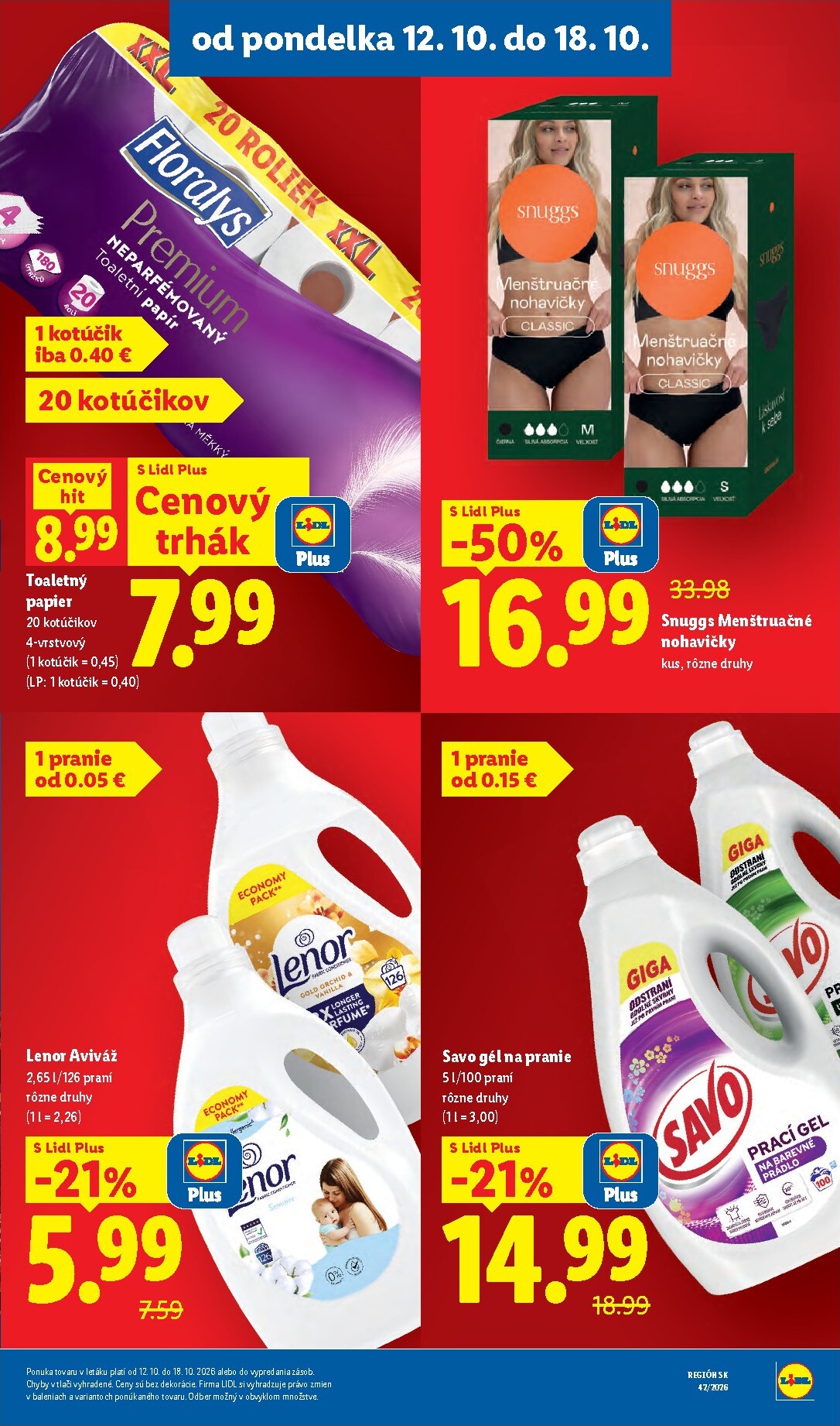 lidl - Aktuálny Lidl leták od pondelka, 12.10.2026 do nedele, 18.10.2026 - page: 21