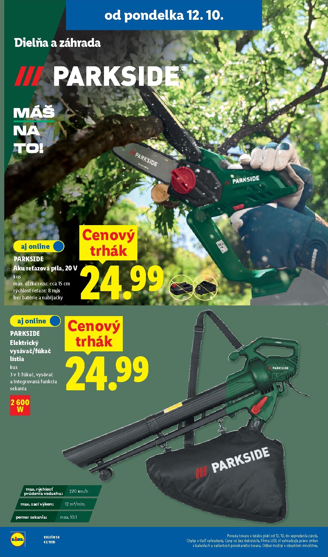 lidl - Aktuálny Lidl leták od pondelka, 12.10.2026 do nedele, 18.10.2026 - page: 76