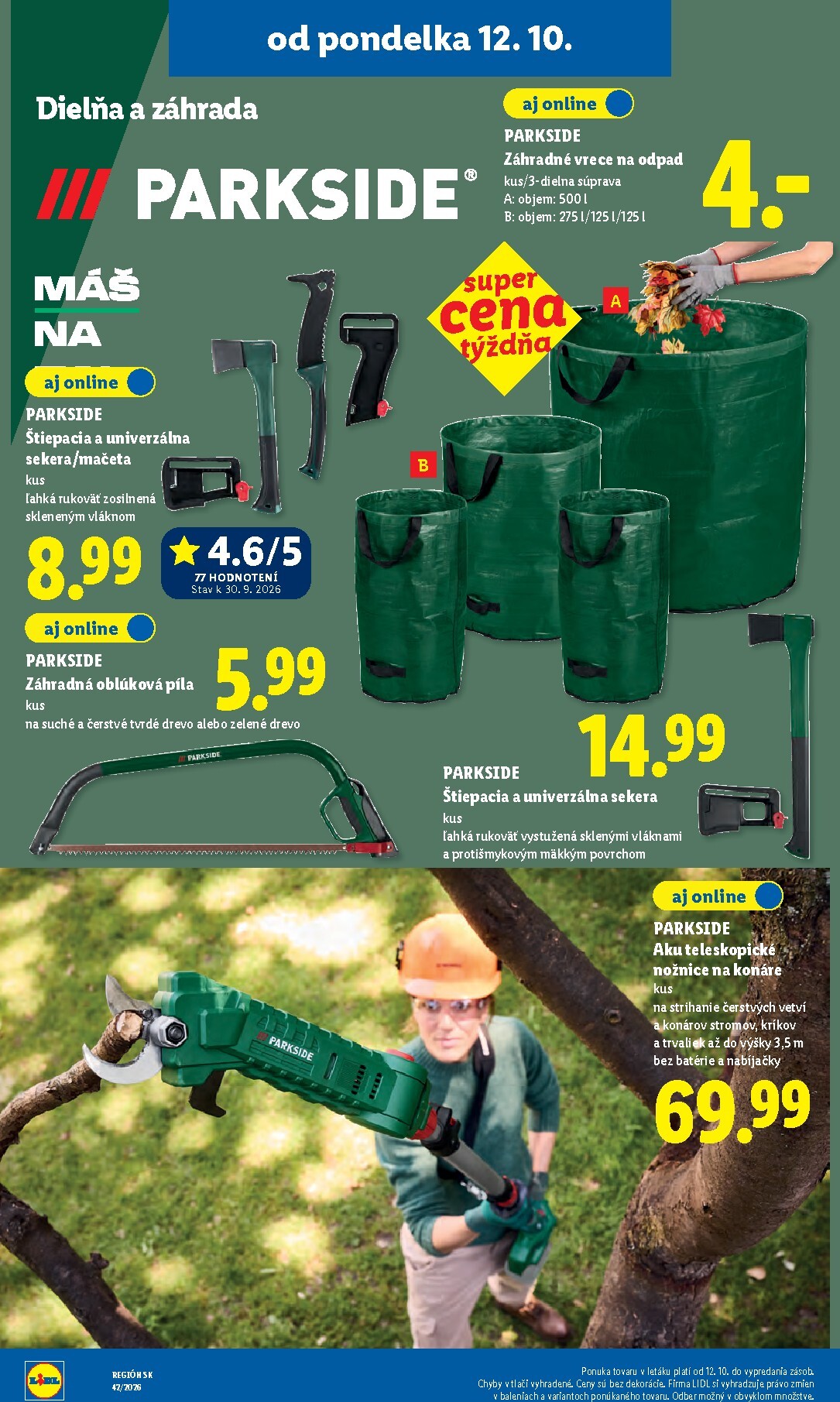 lidl - Aktuálny Lidl leták od pondelka, 12.10.2026 do nedele, 18.10.2026 - page: 78