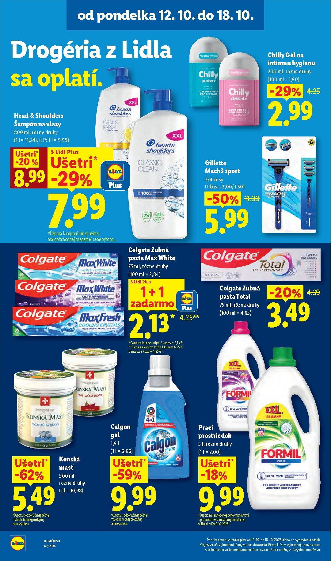 lidl - Aktuálny Lidl leták od pondelka, 12.10.2026 do nedele, 18.10.2026 - page: 60