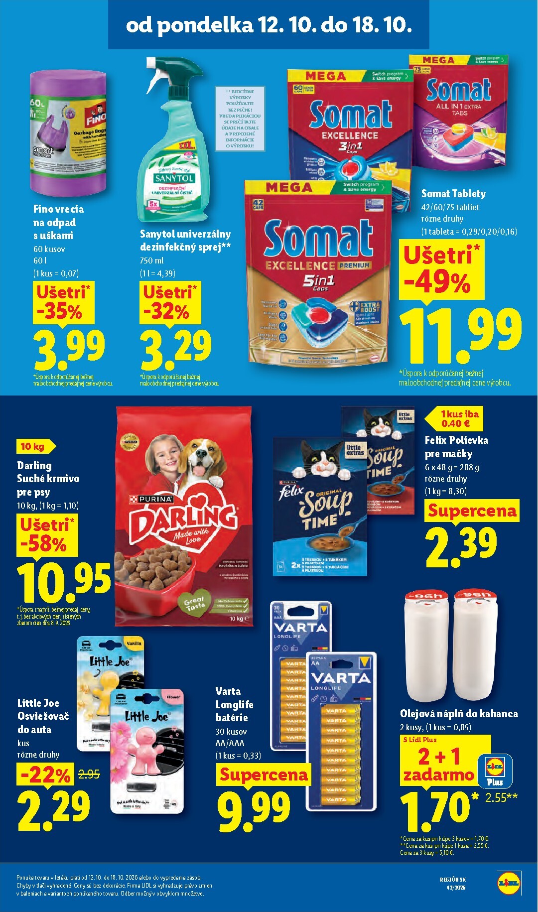 lidl - Aktuálny Lidl leták od pondelka, 12.10.2026 do nedele, 18.10.2026 - page: 61