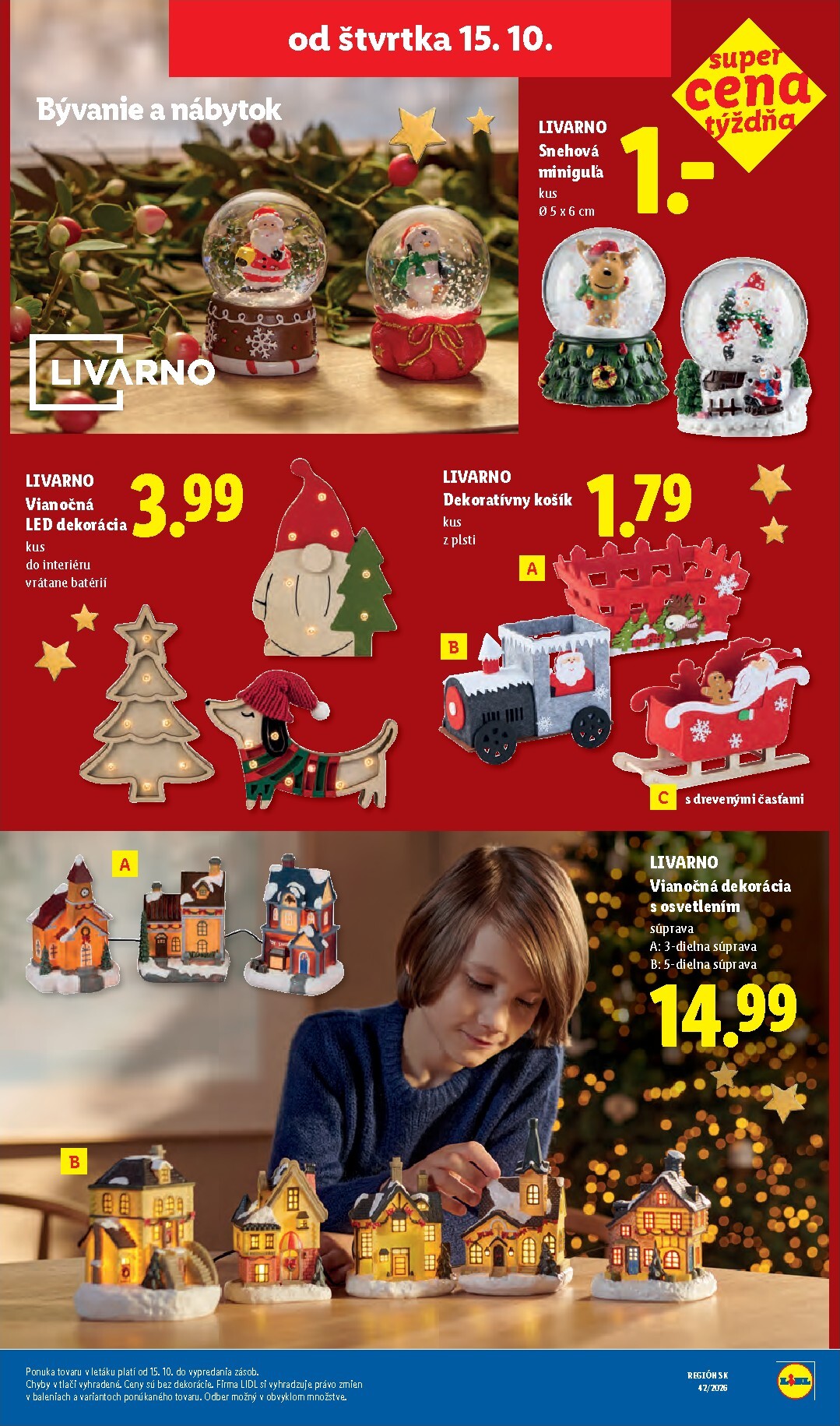lidl - Aktuálny Lidl leták od pondelka, 12.10.2026 do nedele, 18.10.2026 - page: 123