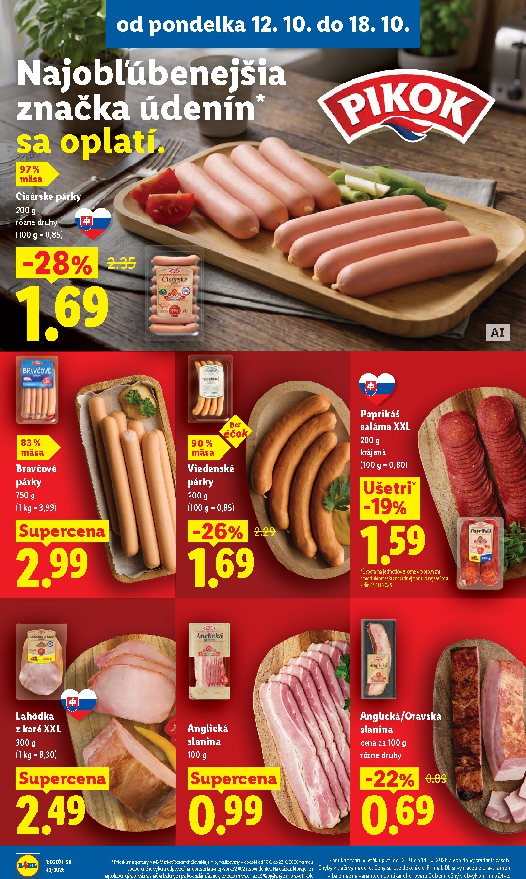 lidl - Aktuálny Lidl leták od pondelka, 12.10.2026 do nedele, 18.10.2026 - page: 12