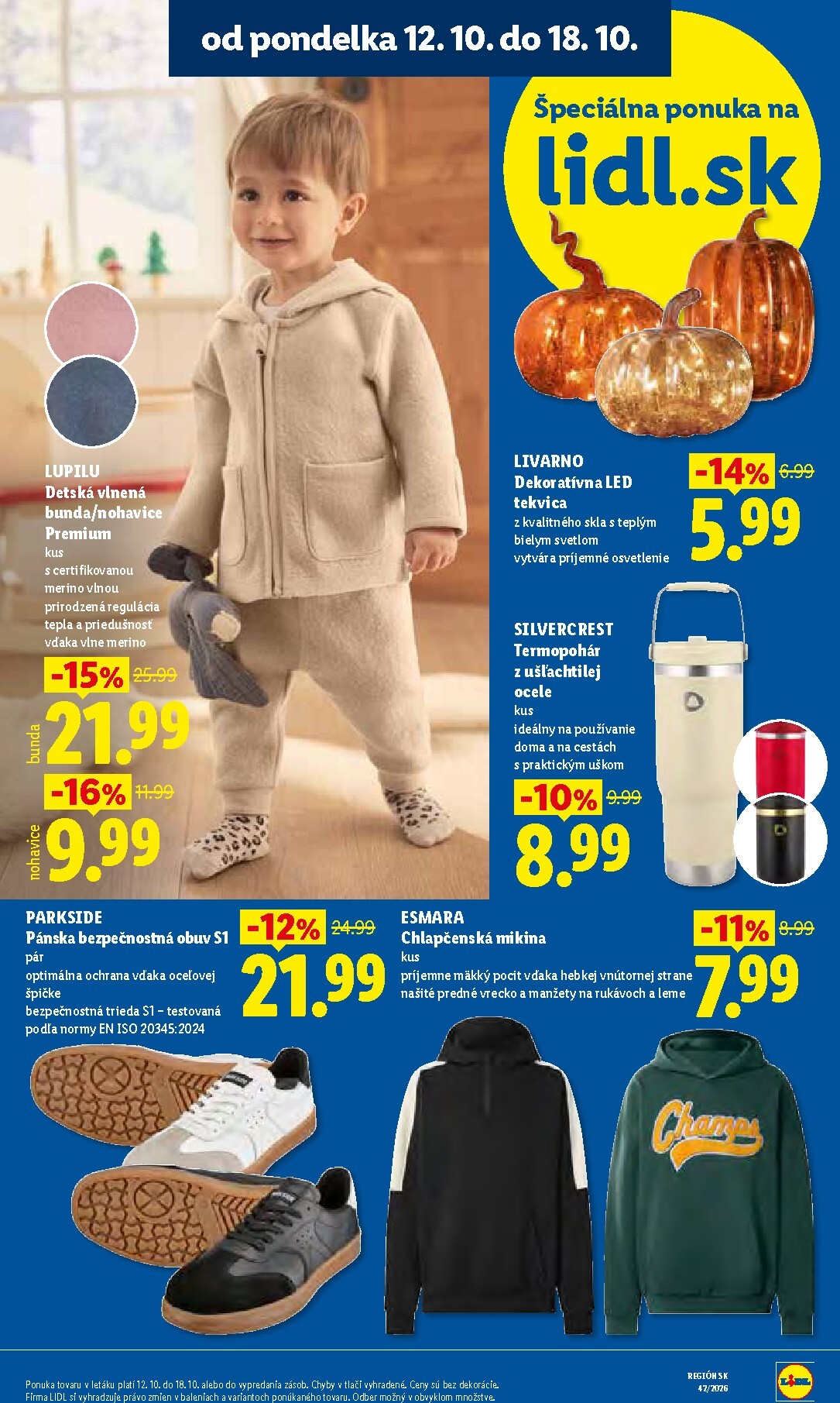 lidl - Aktuálny Lidl leták od pondelka, 12.10.2026 do nedele, 18.10.2026 - page: 9