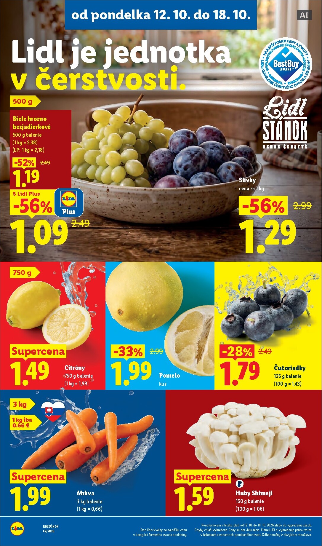 lidl - Aktuálny Lidl leták od pondelka, 12.10.2026 do nedele, 18.10.2026 - page: 10