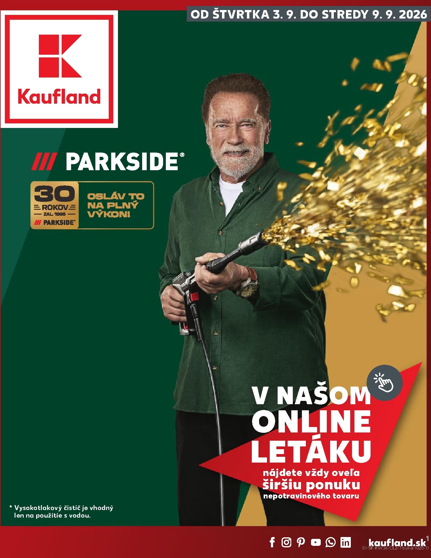kaufland - Nový Kaufland - Spotrebné zboží leták od štvrtka, 03.09.2026 do stredy, 09.09.2026