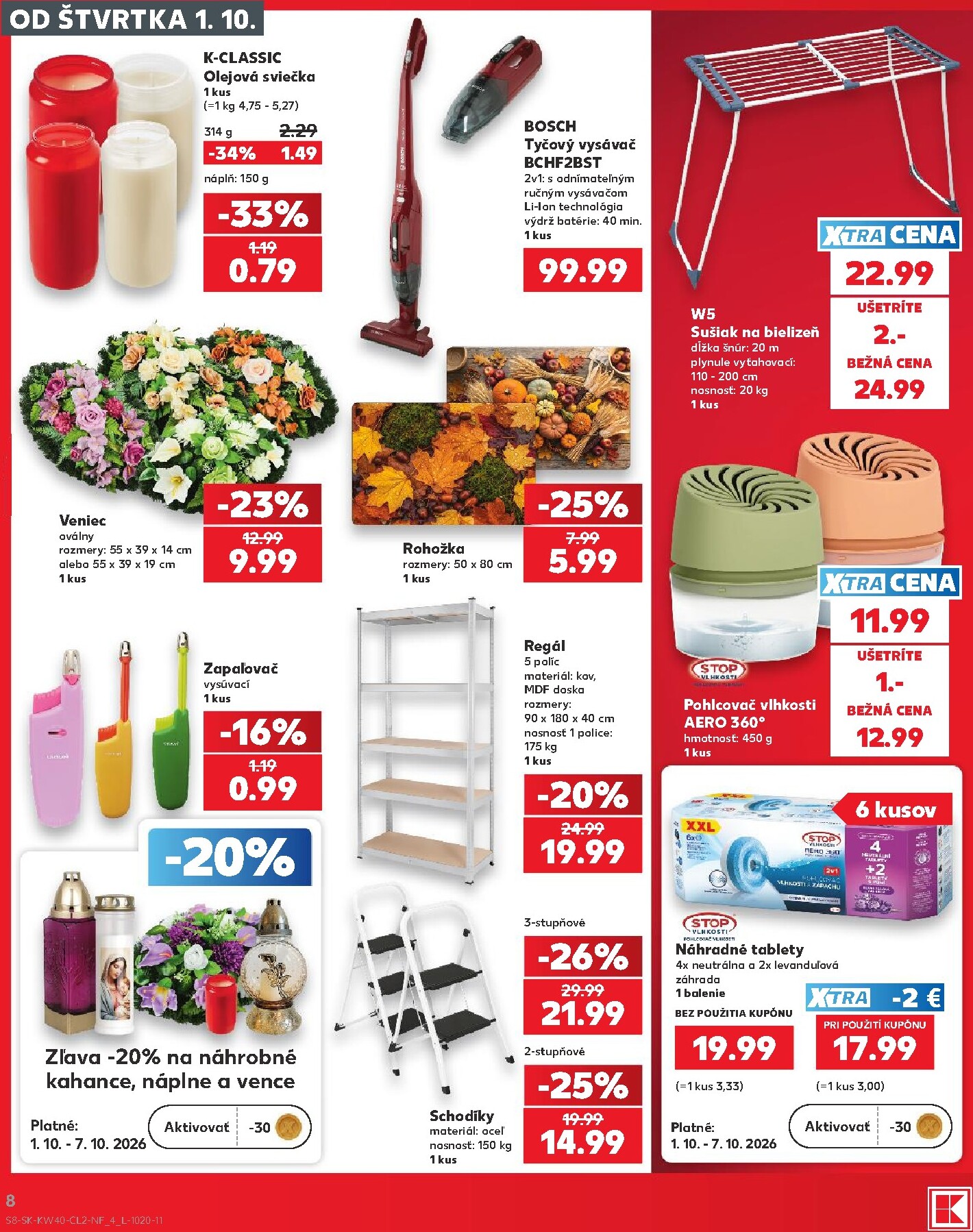 kaufland - Nový Kaufland - Spotrebné zboží leták od štvrtka, 01.10.2026 do stredy, 07.10.2026 - page: 8