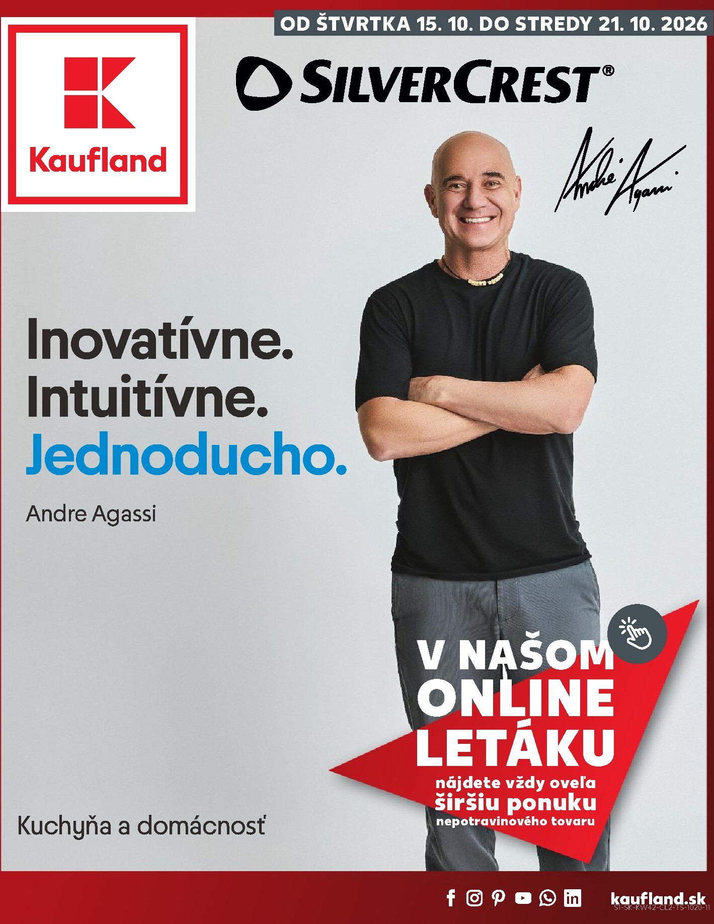kaufland - Nový Kaufland - Spotrebné zboží leták od štvrtka, 15.10.2026 do stredy, 21.10.2026