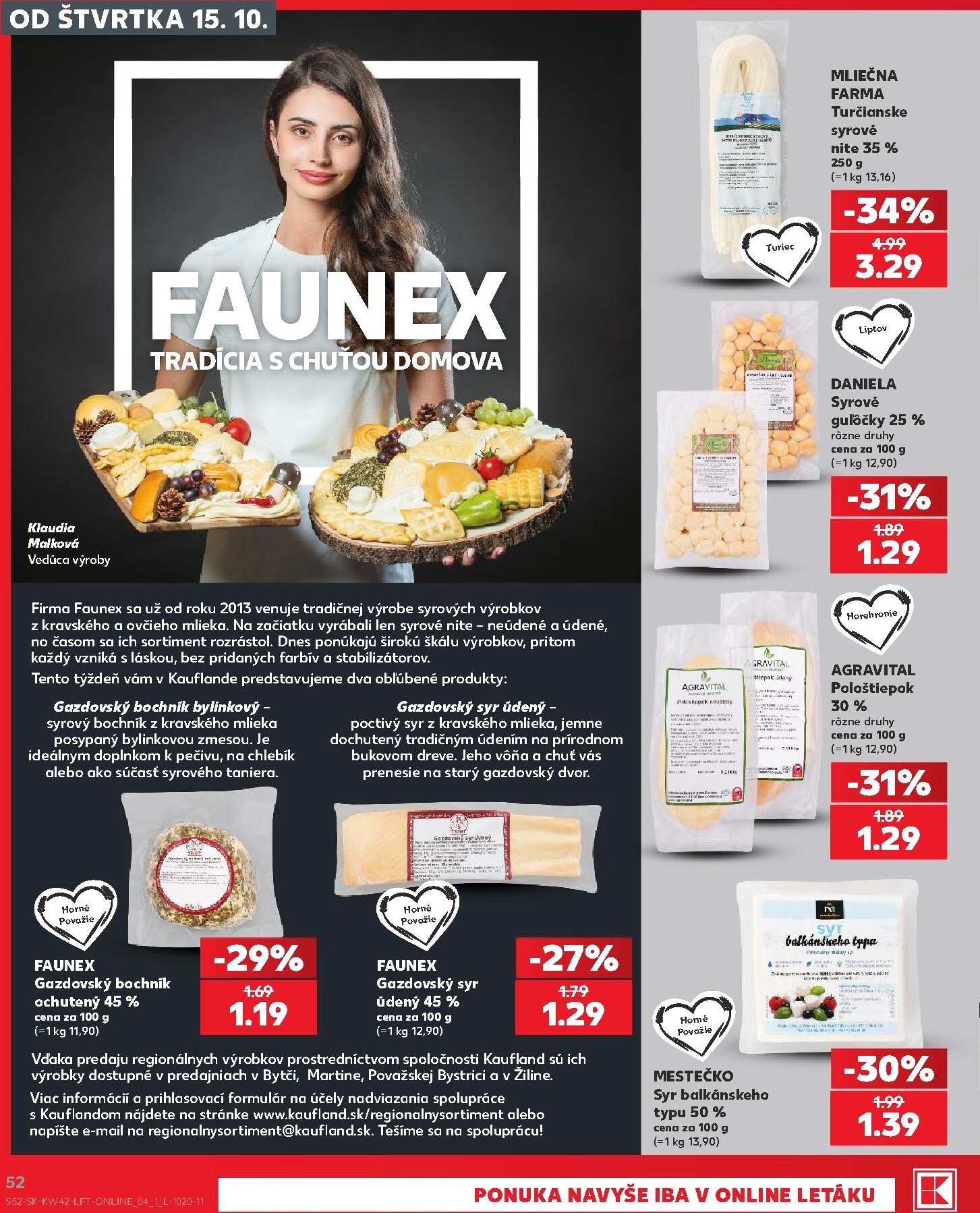 kaufland - Nový Kaufland leták od štvrtka, 15.10.2026 do stredy, 21.10.2026 - page: 52