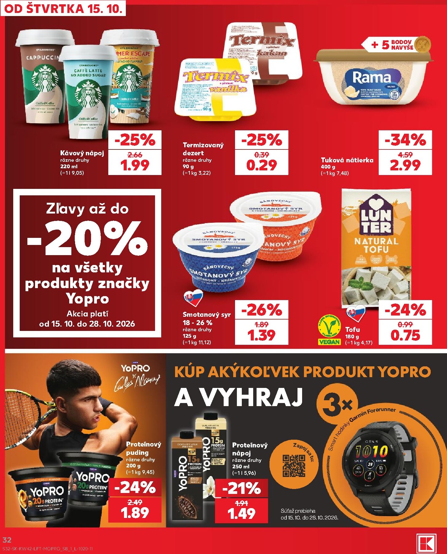 kaufland - Nový Kaufland leták od štvrtka, 15.10.2026 do stredy, 21.10.2026 - page: 32