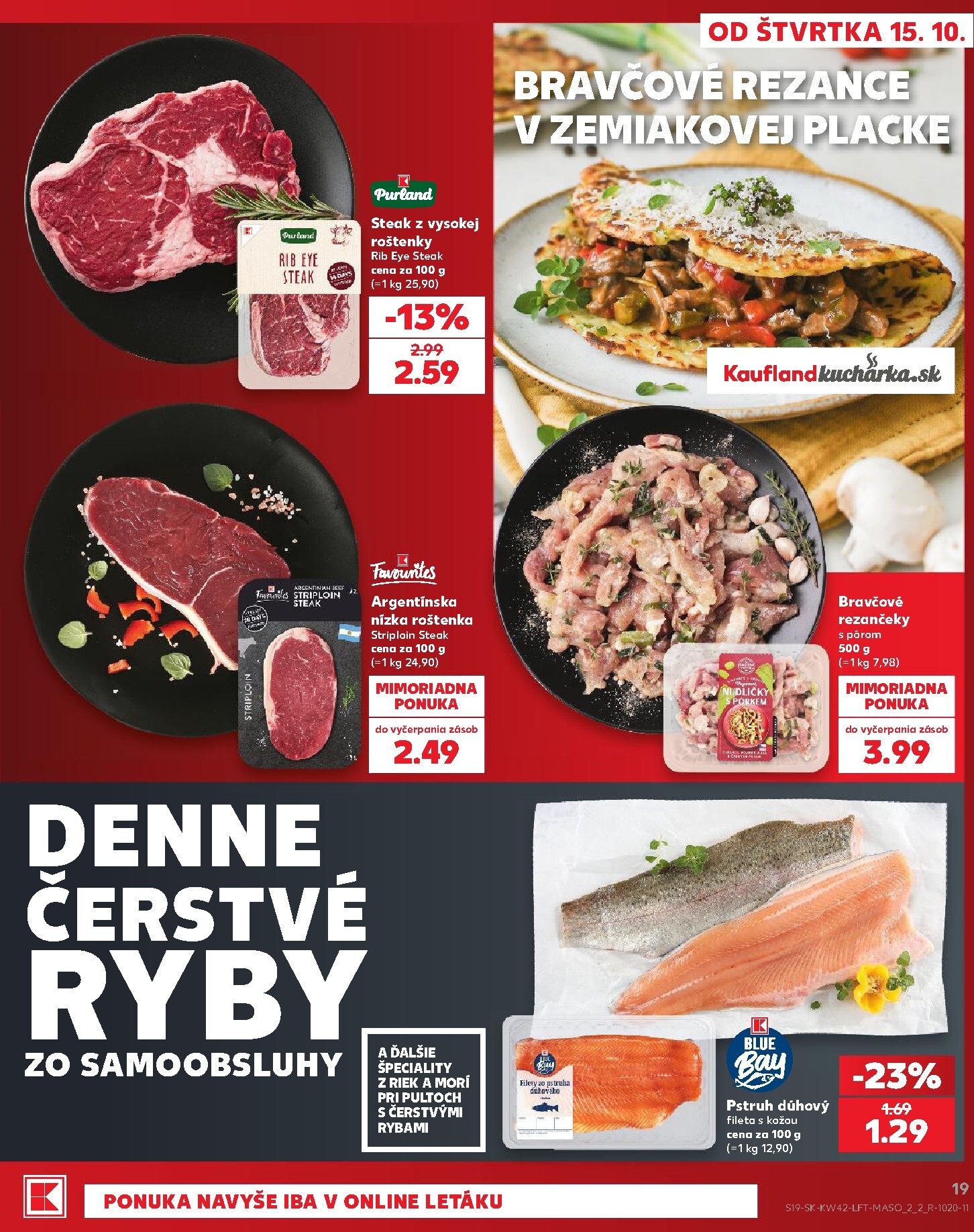 kaufland - Nový Kaufland leták od štvrtka, 15.10.2026 do stredy, 21.10.2026 - page: 19