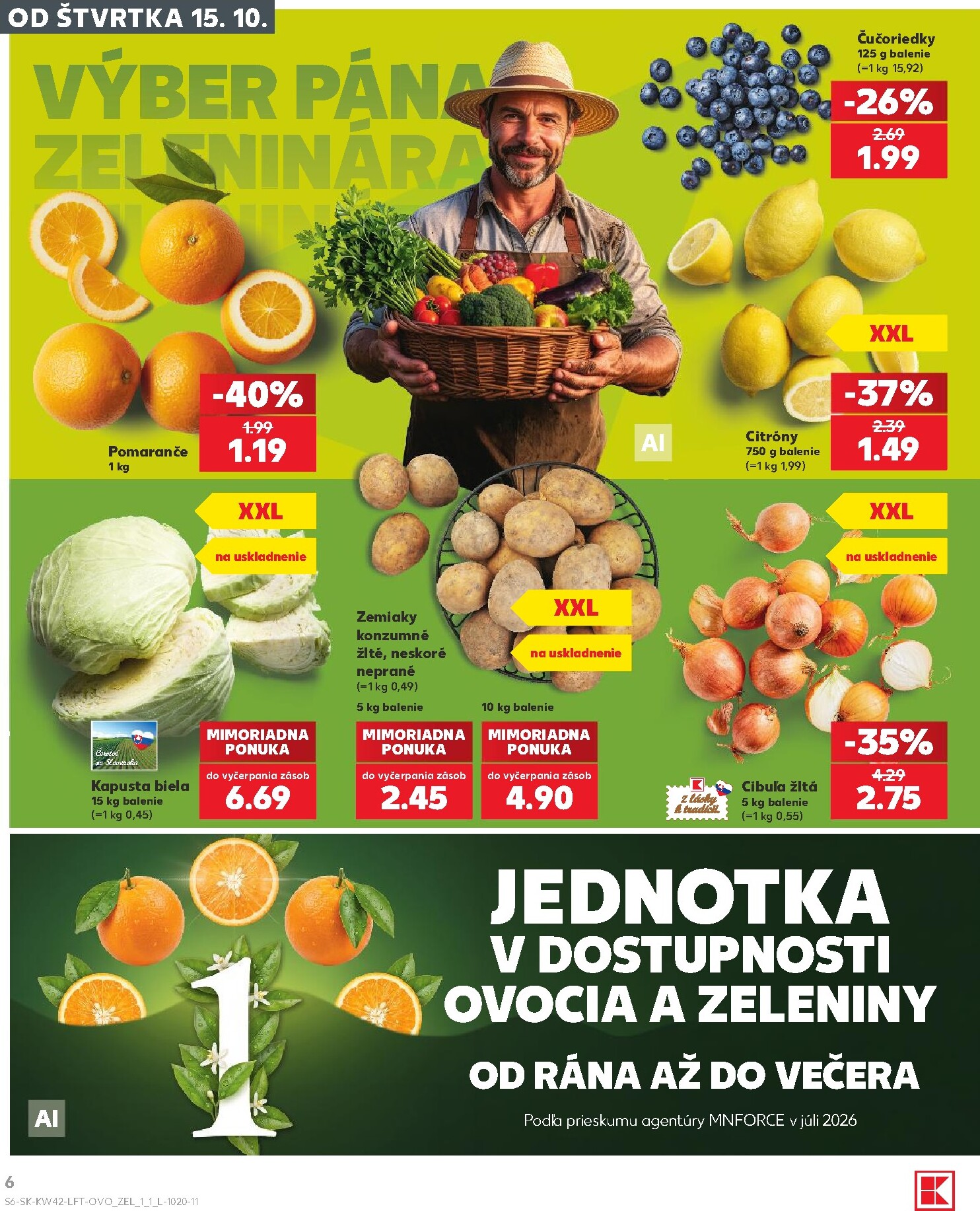 kaufland - Nový Kaufland leták od štvrtka, 15.10.2026 do stredy, 21.10.2026 - page: 6