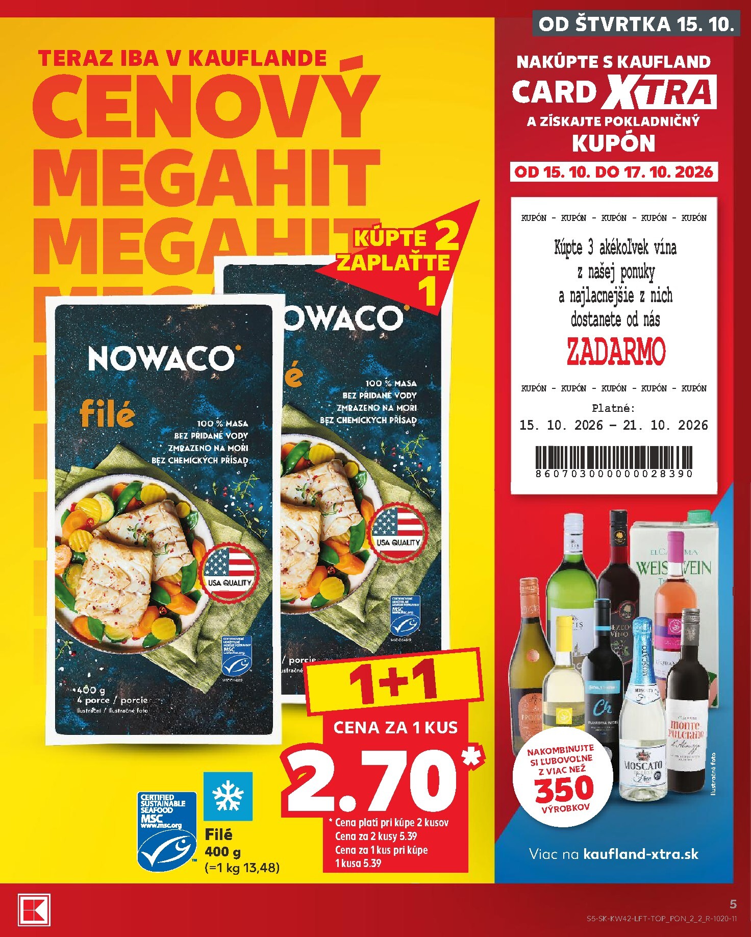 kaufland - Nový Kaufland leták od štvrtka, 15.10.2026 do stredy, 21.10.2026 - page: 5