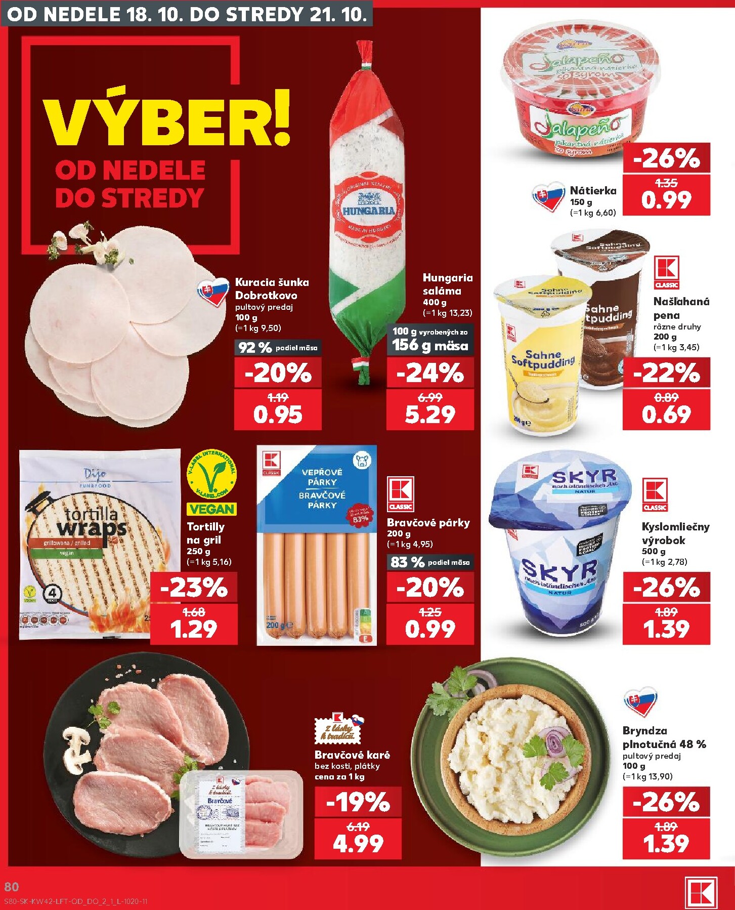 kaufland - Nový Kaufland leták od štvrtka, 15.10.2026 do stredy, 21.10.2026 - page: 80